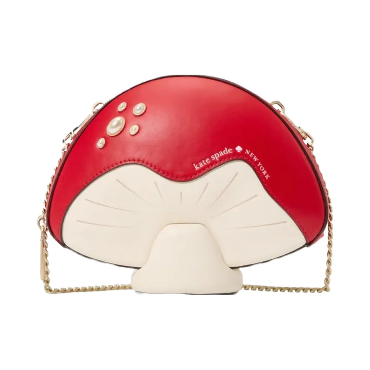 Kate Spade 3d Mushroom Crossbody Ruby Red Multi - HypeFly India View 1