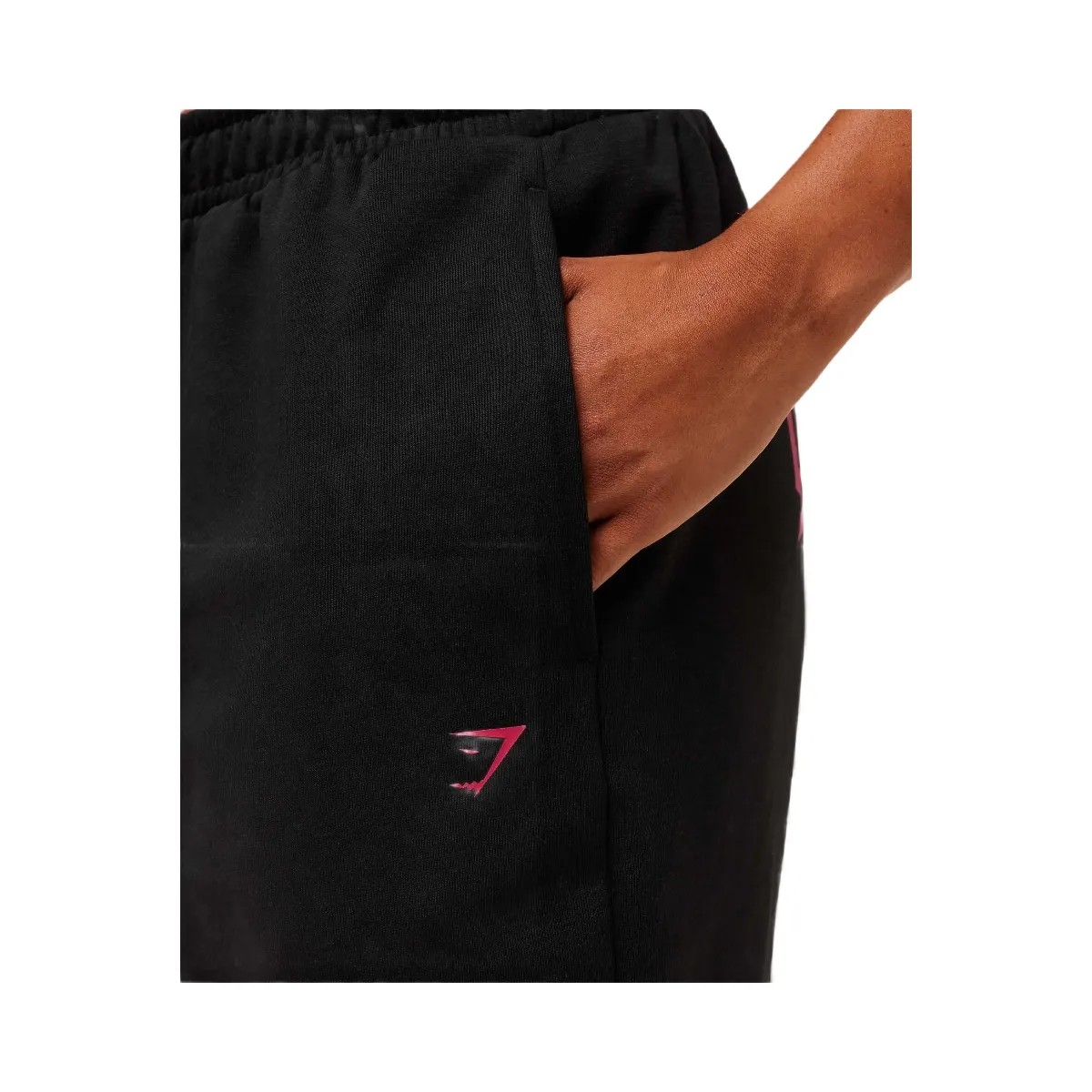 Gymshark Strength Department Joggers - Black - HypeFly India View 4