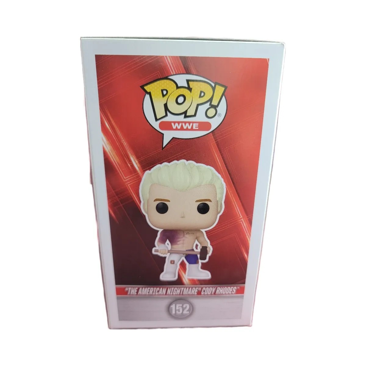 Funko Pop! Cody Rhodes # 152 (nib)
With pop protector #152 - HypeFly India View 5