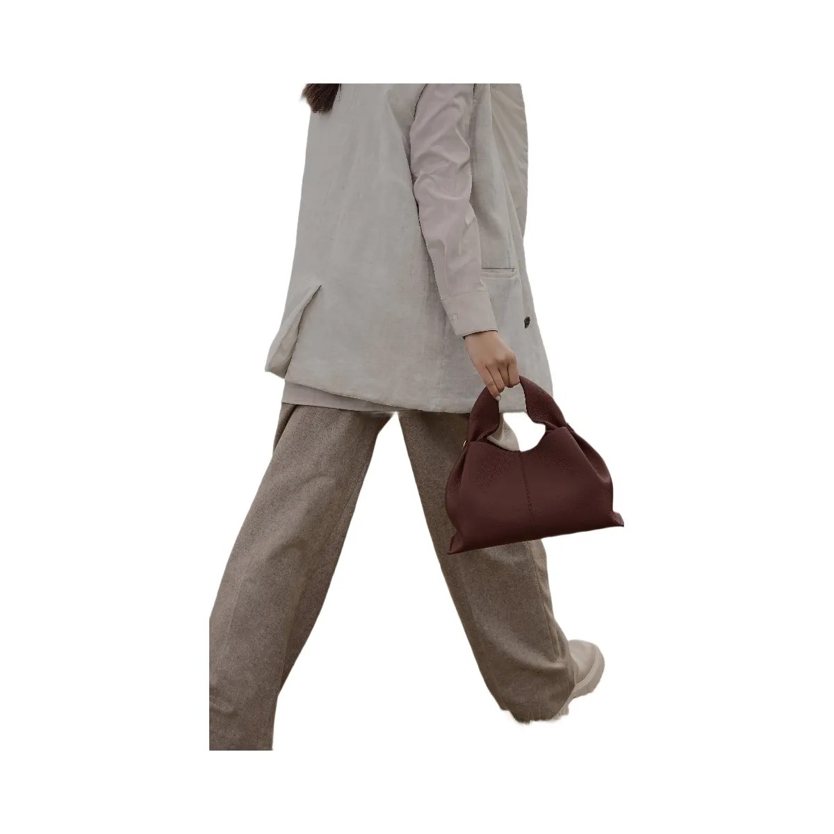 Polene Numero Neuf Textured Sandalwood - HypeFly India View 5