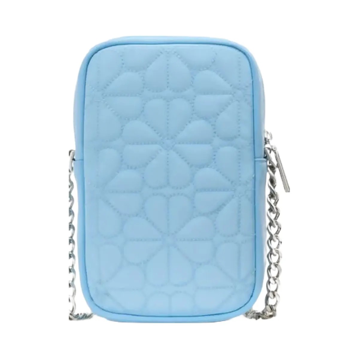 Kate Spade Flower Quilted Fabric Phone Crossbody Montauk Blue - HypeFly India View 5