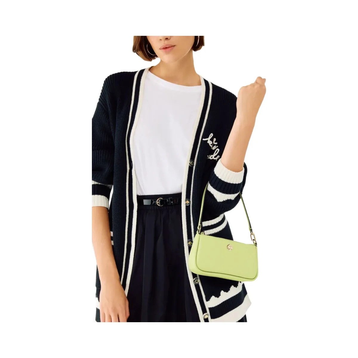 Kate Spade Kayla Convertible Wristlet Lime Slushy - HypeFly India View 3