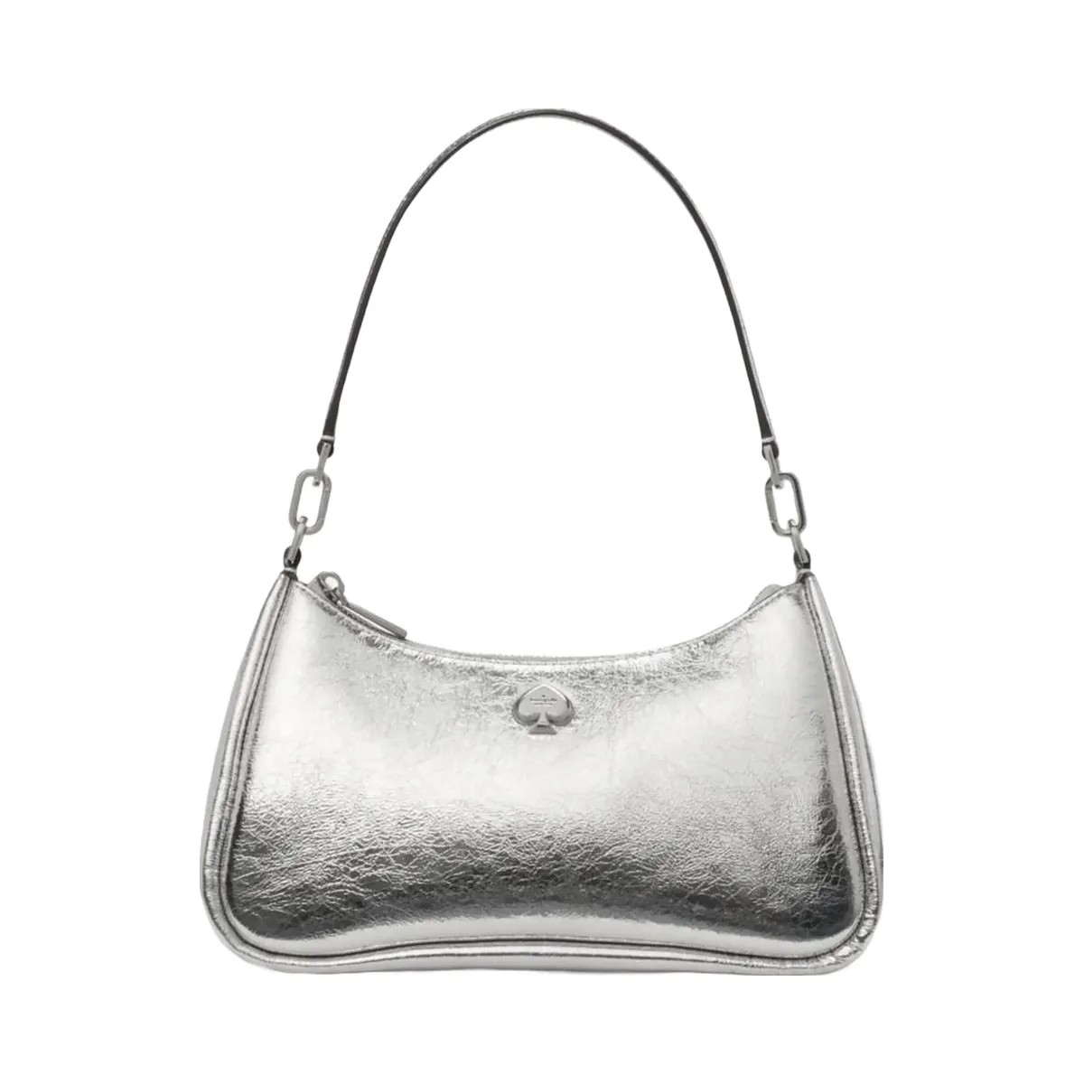 Kate Spade Kayla Small Convertible Shoulder Bag Silver - HypeFly India View 1