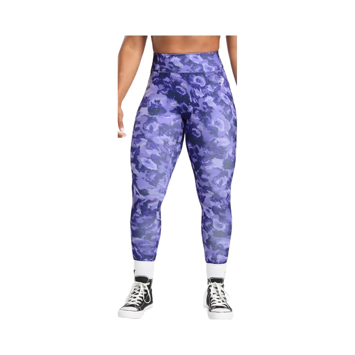 Gymshark Reps Power Leggings - Fresh Lilac - HypeFly India View 1