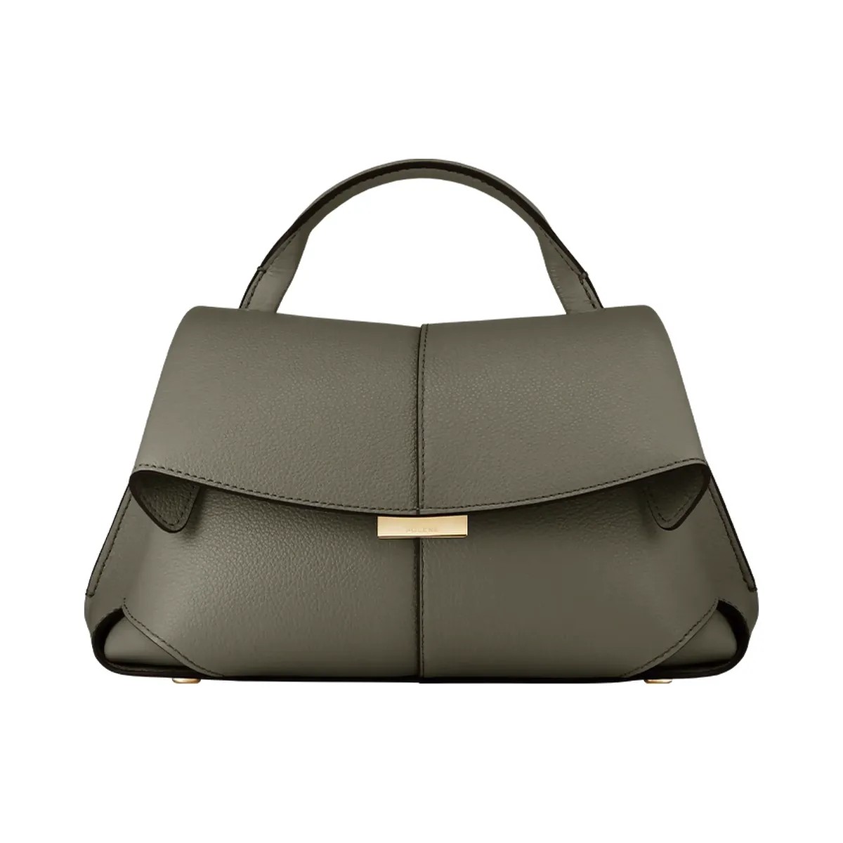 Polene Mokki Mini Textured Smoky Green - HypeFly India View 1