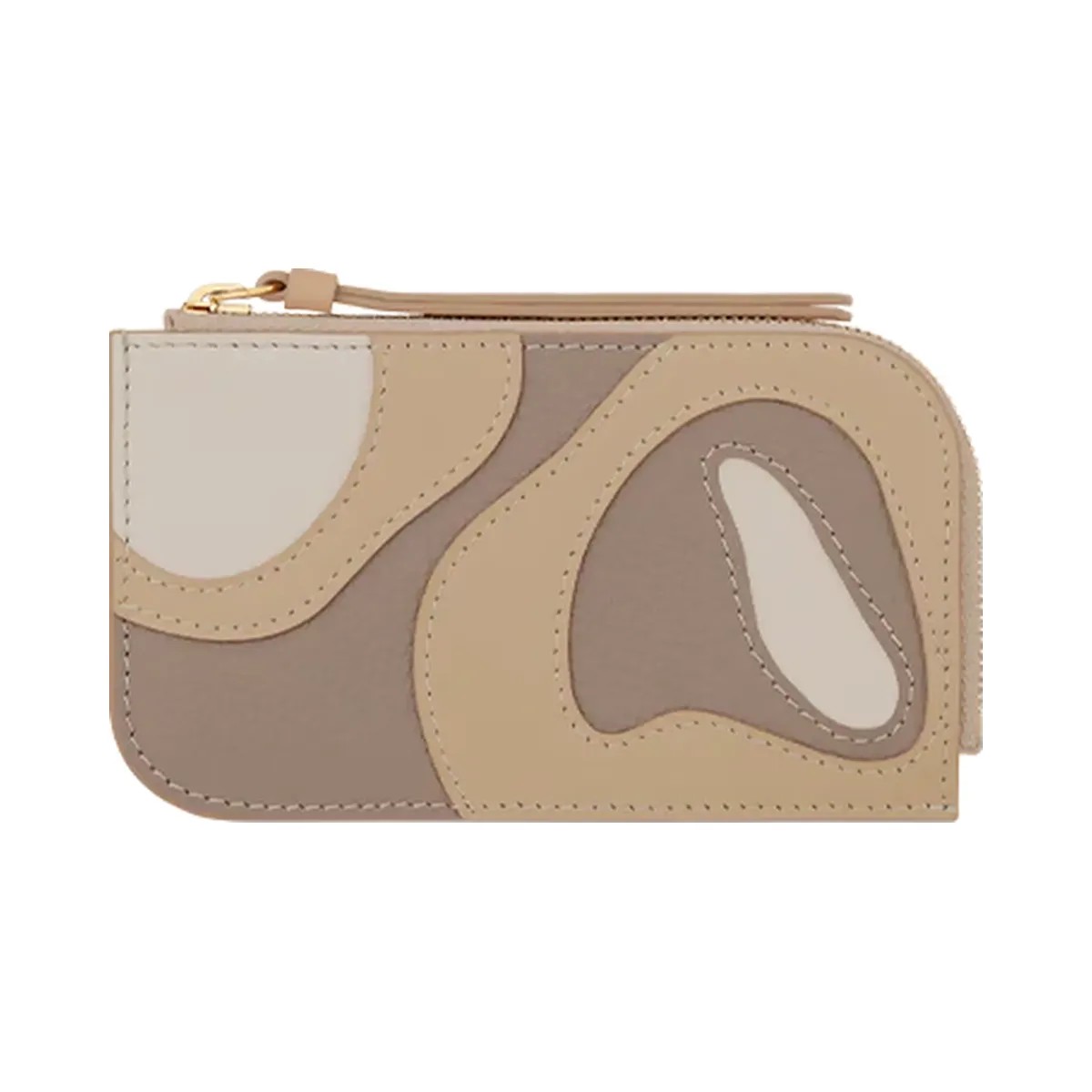 Polene Atla Card Holder Trio Taupe - HypeFly India View 1