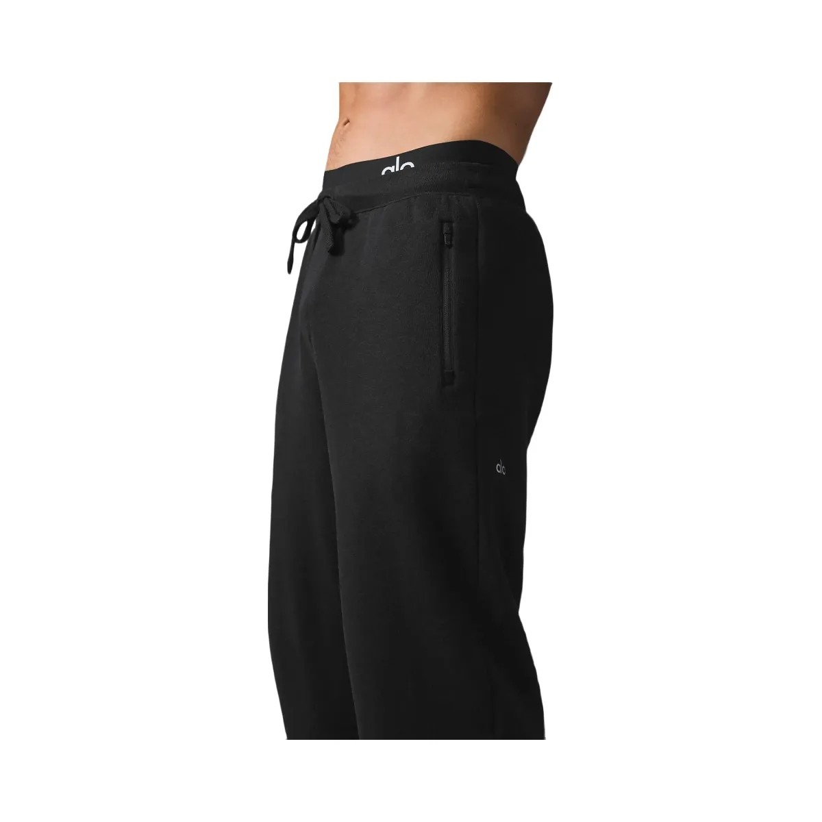 Alo Men's Triumph Restore Sweatpant - Black - HypeFly India View 2