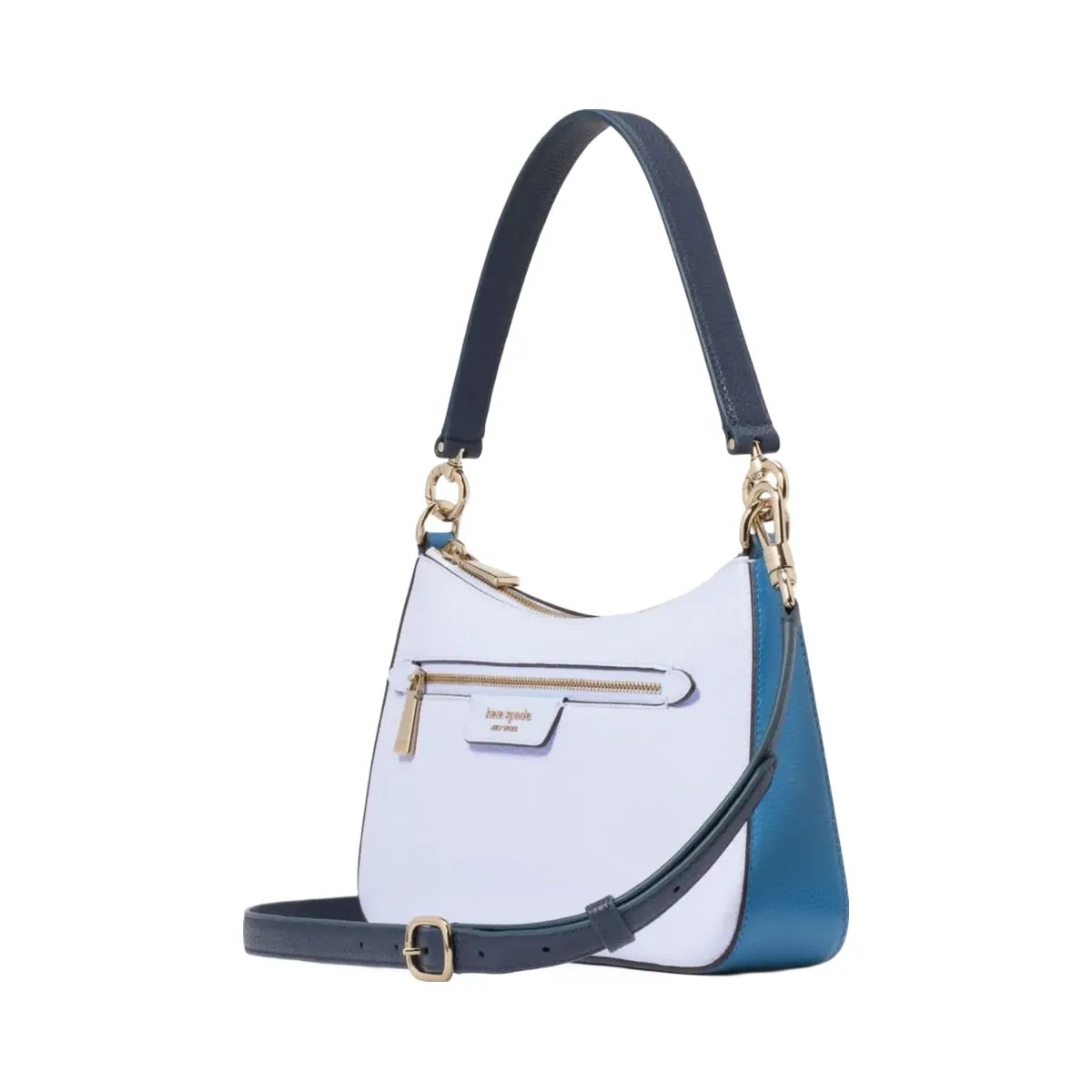 Kate Spade Hudson Colorblocked Convertible Crossbody Pale Sapphirine Mult - HypeFly India View 1