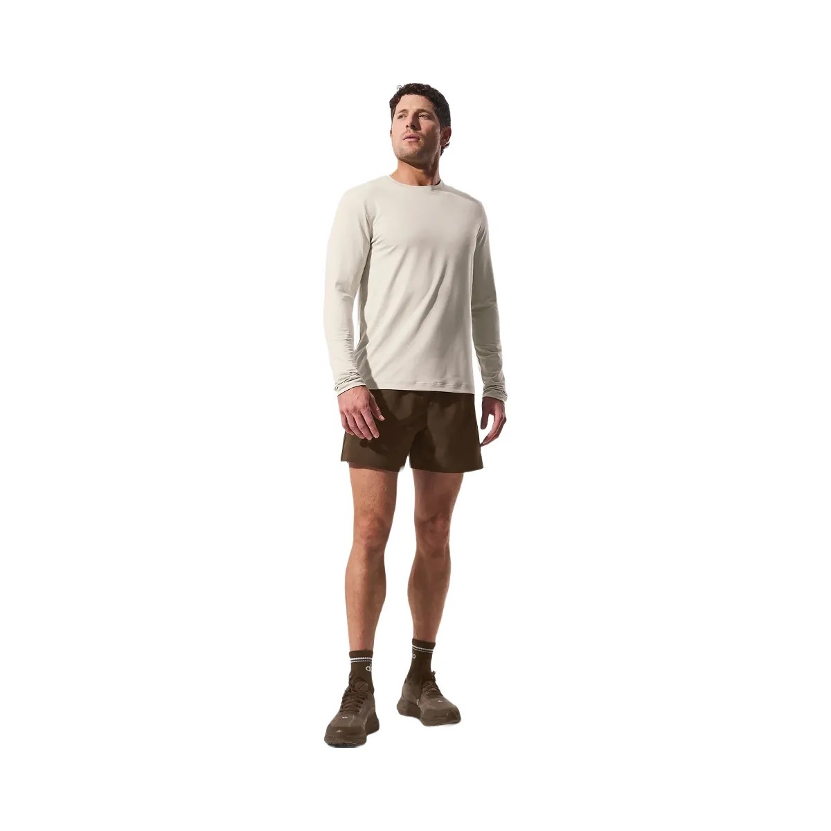 Alo Men's 5" Circuit Short - Espresso - HypeFly India View 1
