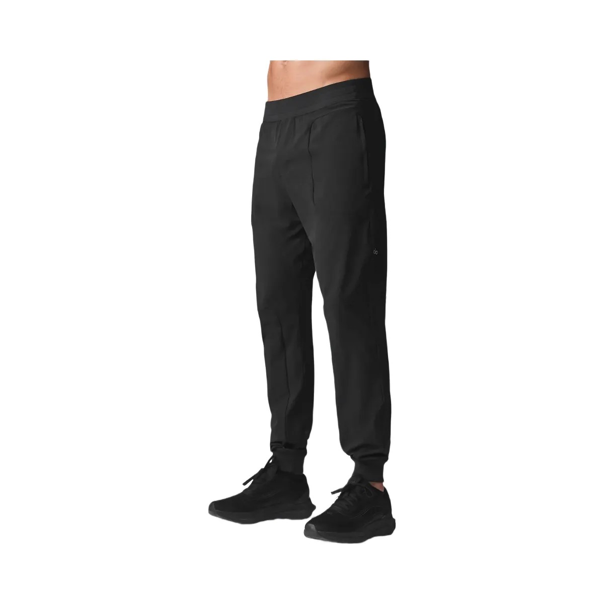 Alo Men's Co-Op Pant (Long) - Black - HypeFly India View 1