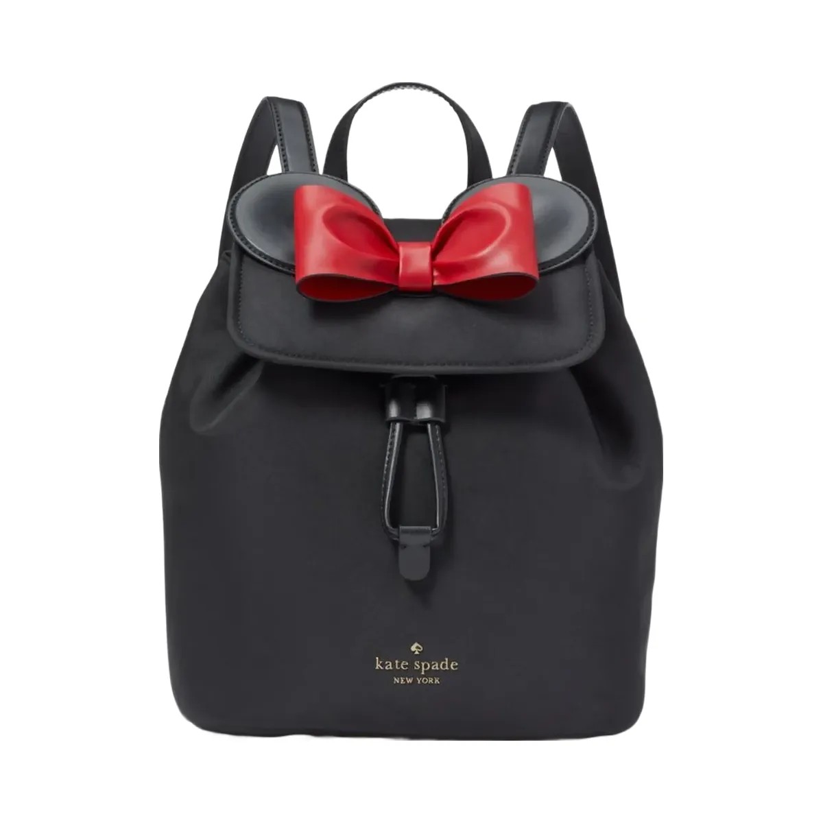 Kate Spade Disney X Kate Spade New York Minnie 3d Flap Backpack Black Multi - HypeFly India View 1