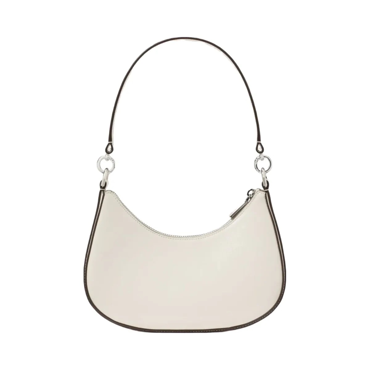 Kate Spade Sam Icon Shiny Small Convertible Crossbody Parchment - HypeFly India View 5