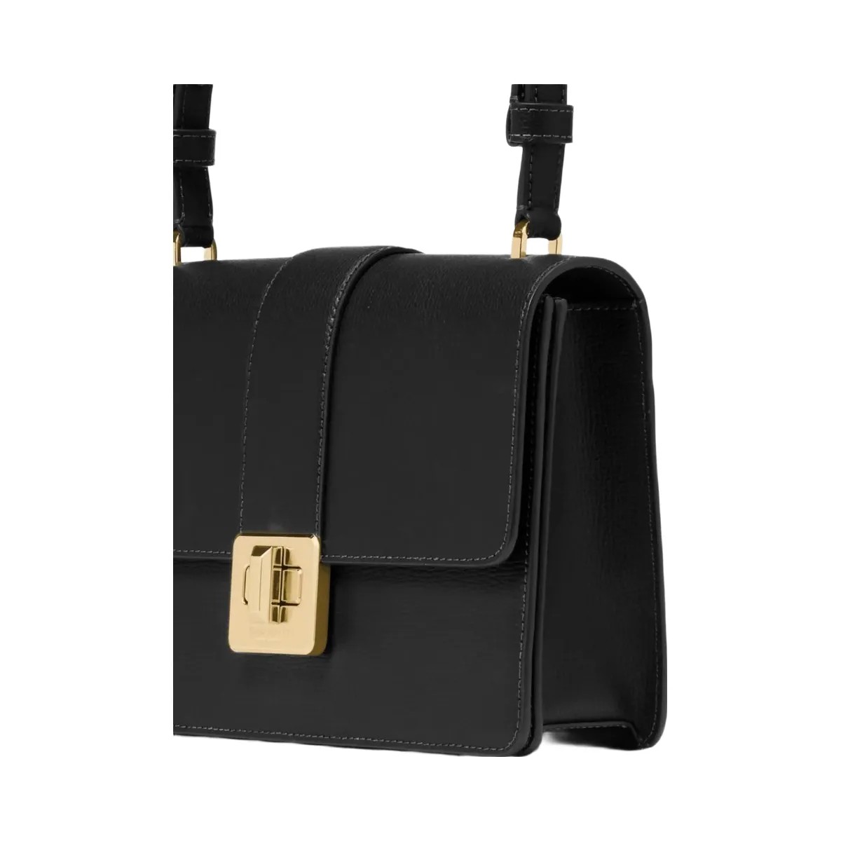 Kate Spade Phoebe Turnlock Shoulder Bag Black - HypeFly India View 6