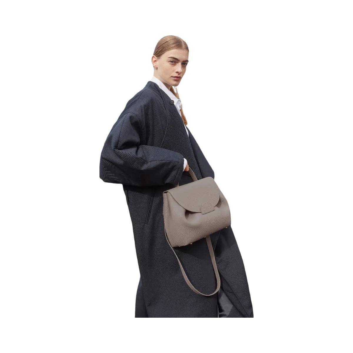 Polene Numero Un Textured Grey - HypeFly India View 5