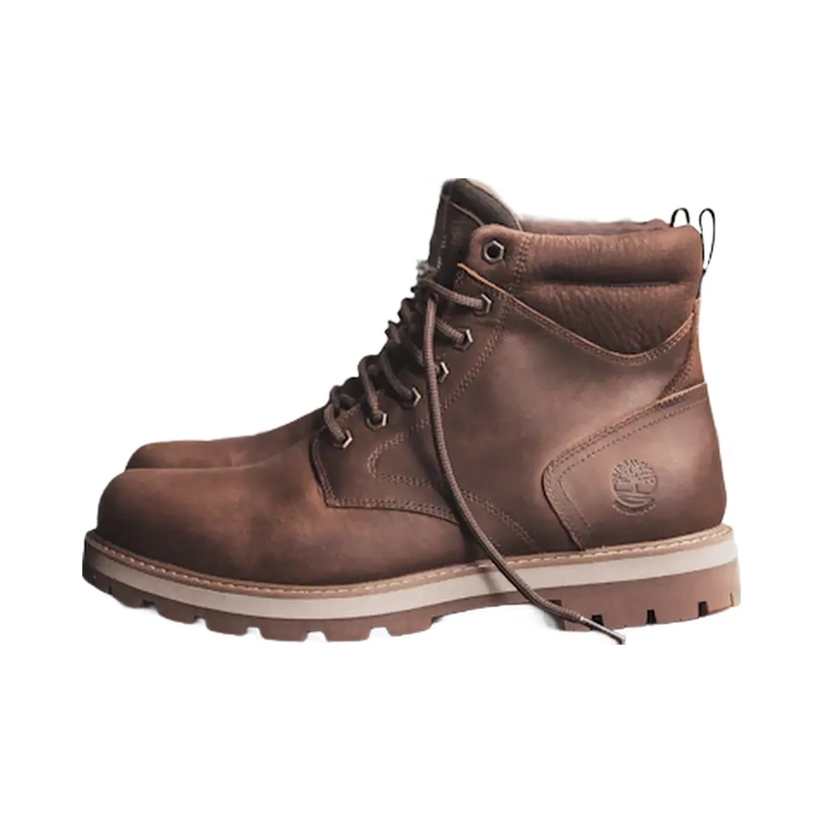 Timberland Britton Road Waterproof Boot Rust Full-Grain Men'S - HypeFly India View 2