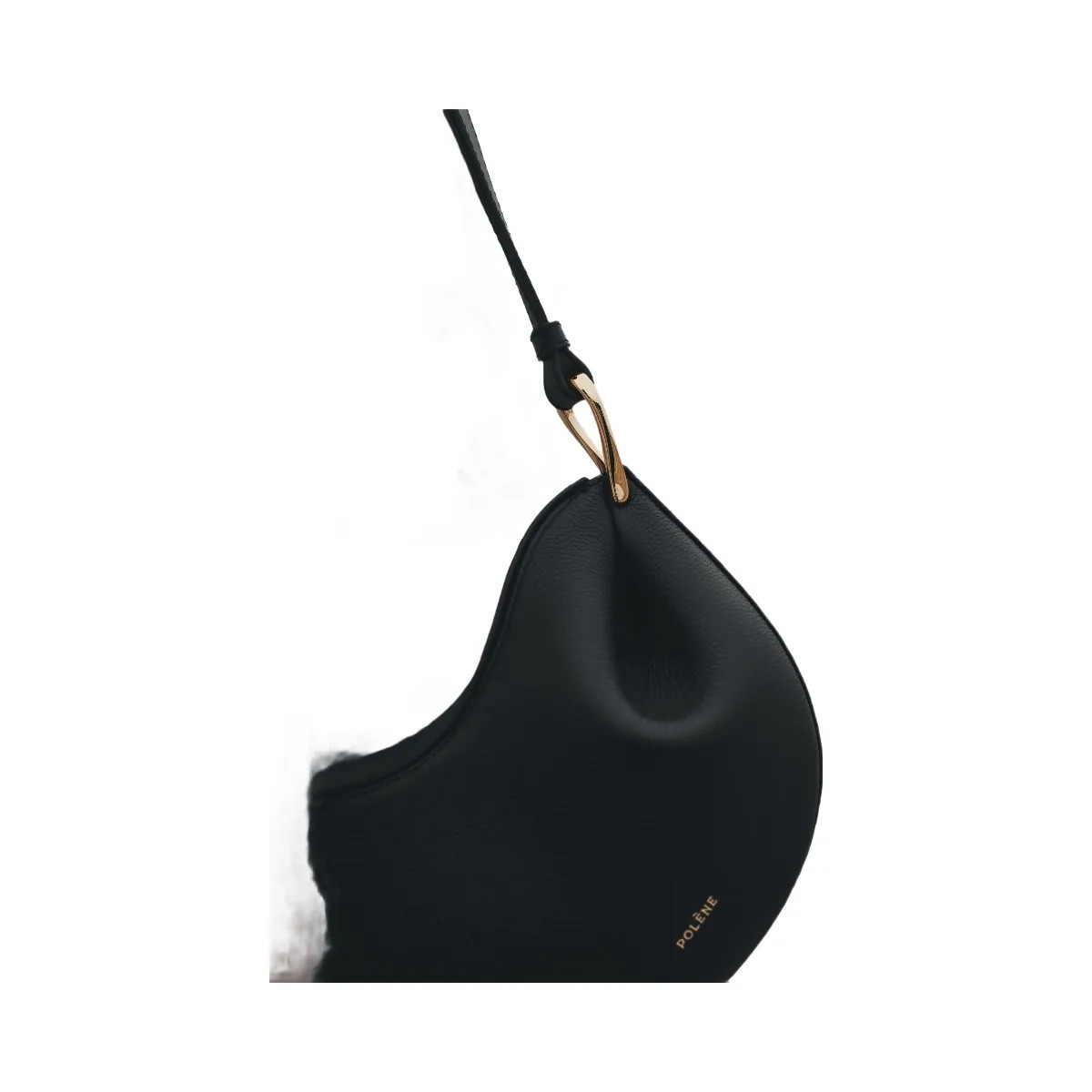 Polene Tonca Textured Black - HypeFly India View 5