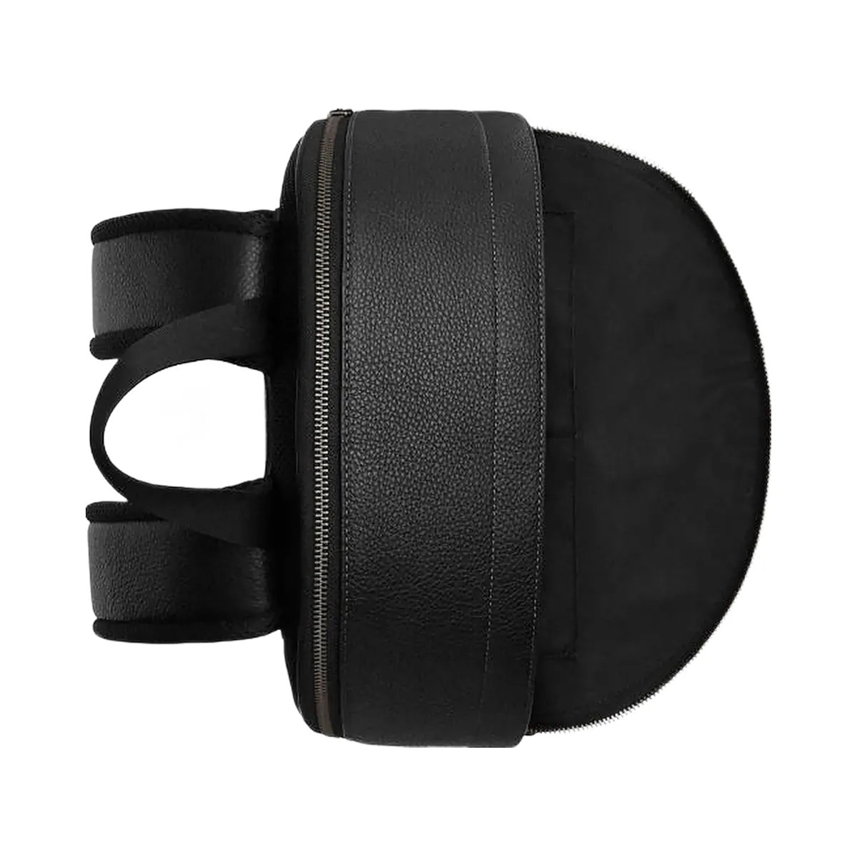 Coach West Backpack Pebbled Leather-Gunmetal-Black - HypeFly India View 4