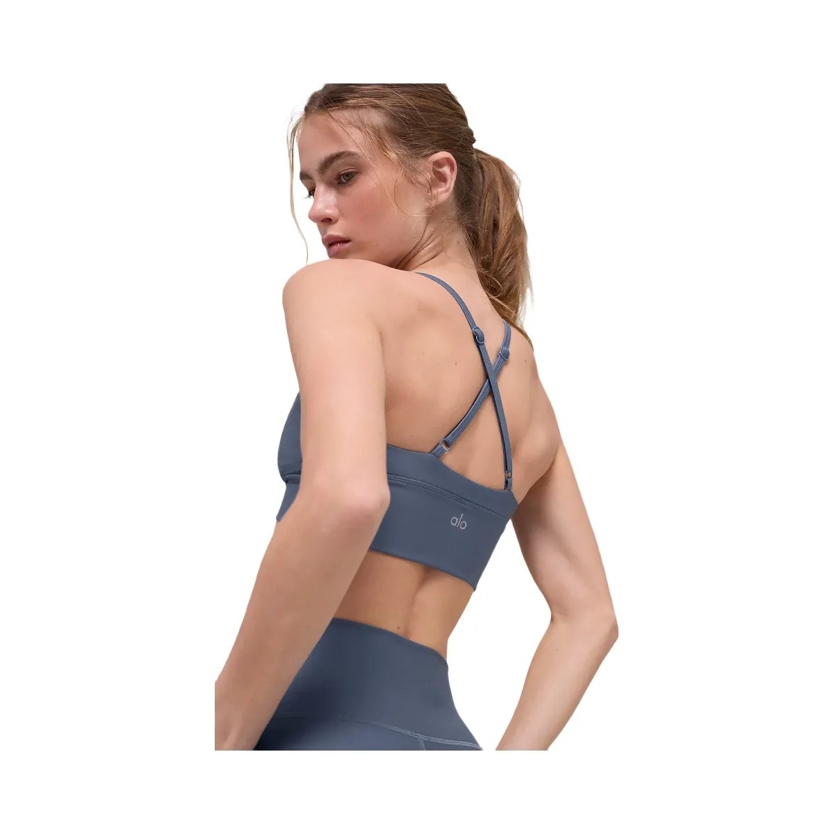 Alo Women's Airlift Divine Bra - Bluestone - HypeFly India View 2