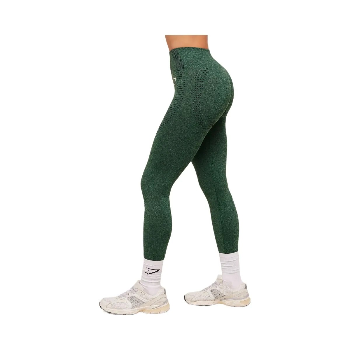 Gymshark Vital Soft Leggings - GS Lift Green/ Marl - HypeFly India View 3