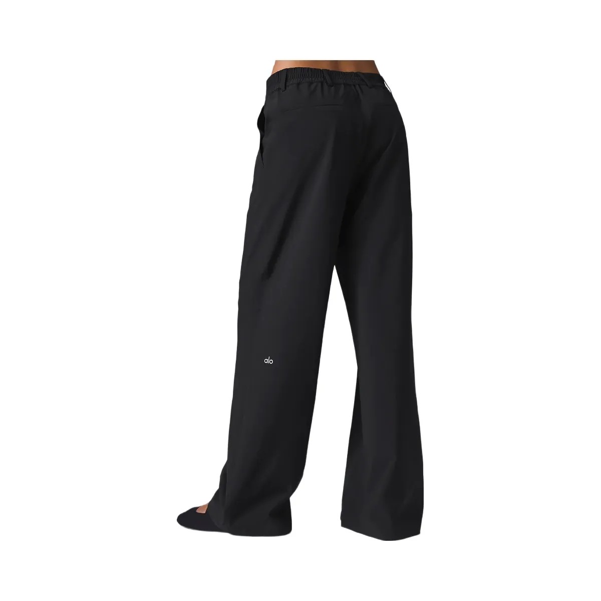 Alo Women's High-Waist Pursuit Trouser (Regular) - Black - HypeFly India View 4