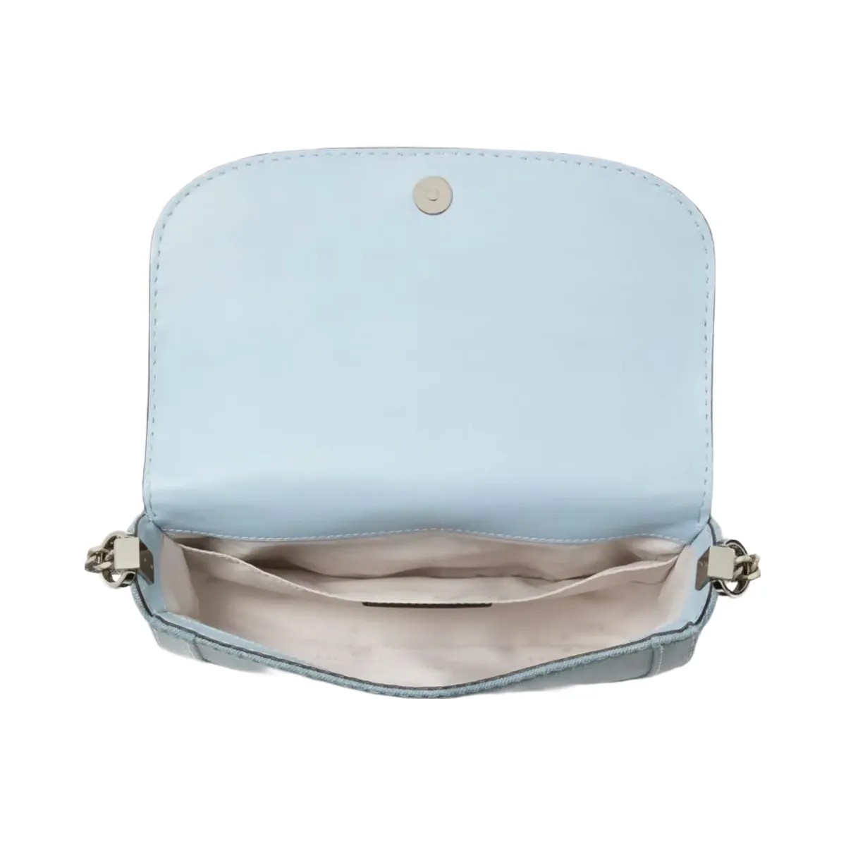 Kate Spade Krista Denim Chain Crossbody Blue Multicolor - HypeFly India View 4