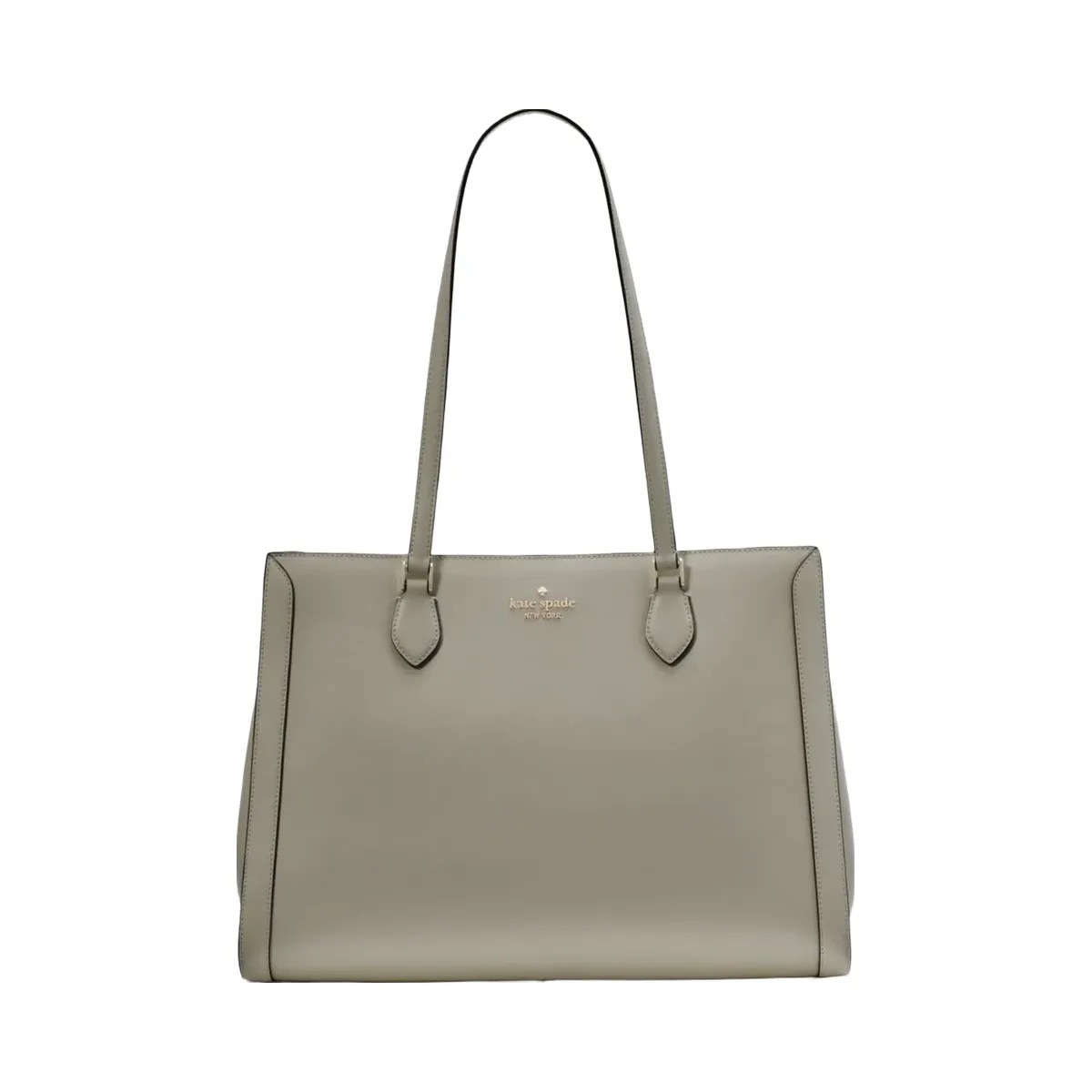 Kate Spade Madison Saffiano East West Leather Large Laptop Tote Dusky Pine - HypeFly India View 1