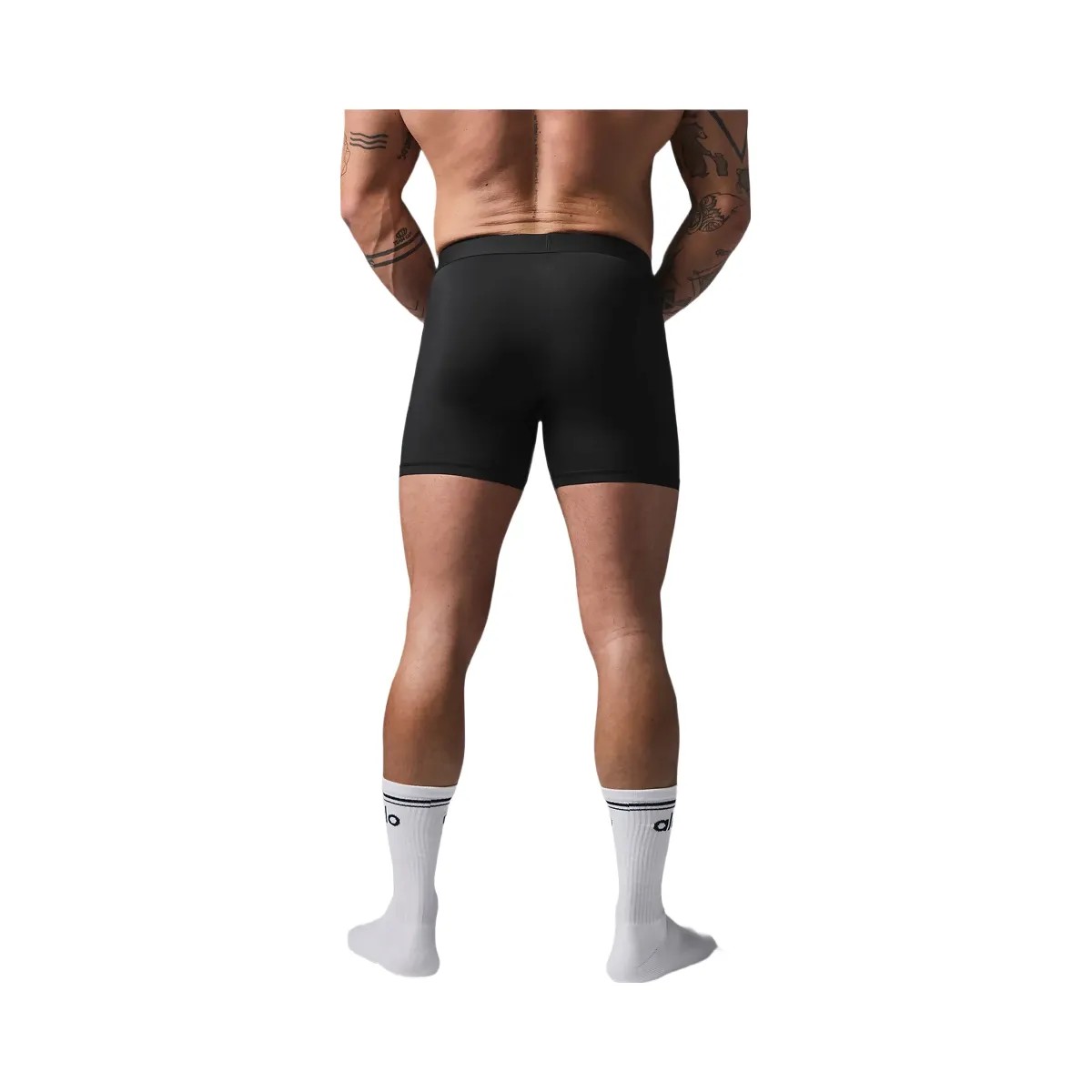 Alo Men's Hero Performance Boxer - Black - HypeFly India View 4