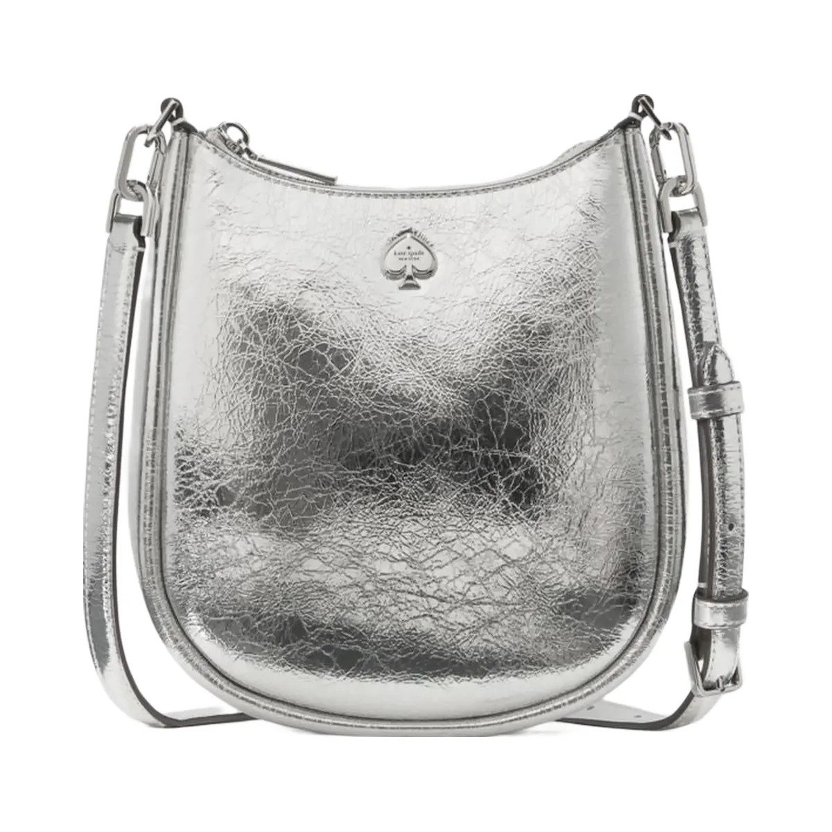 Kate Spade Kayla Small Swingpack Silver - HypeFly India View 1