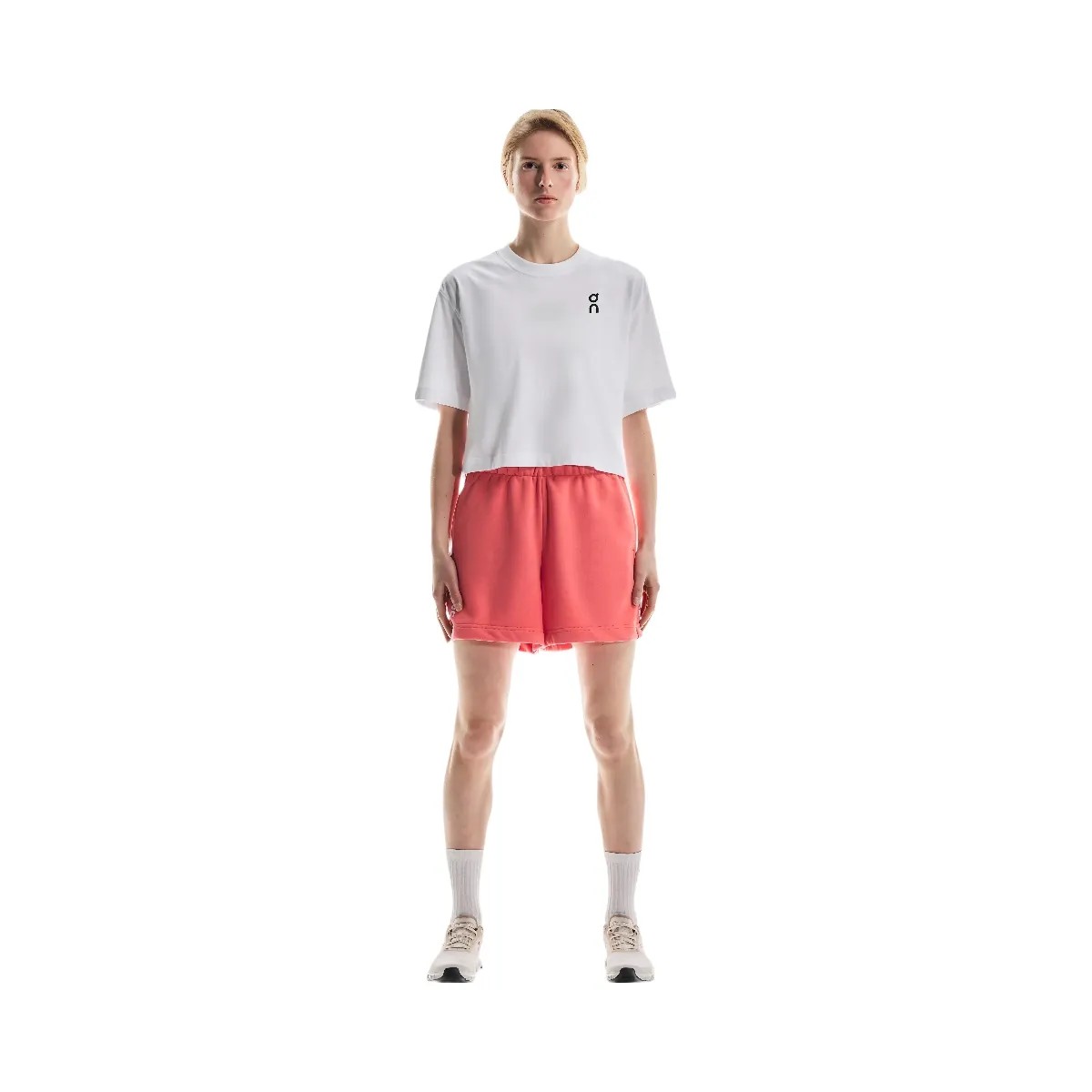 On Club Shorts Coral  - HypeFly India View 5