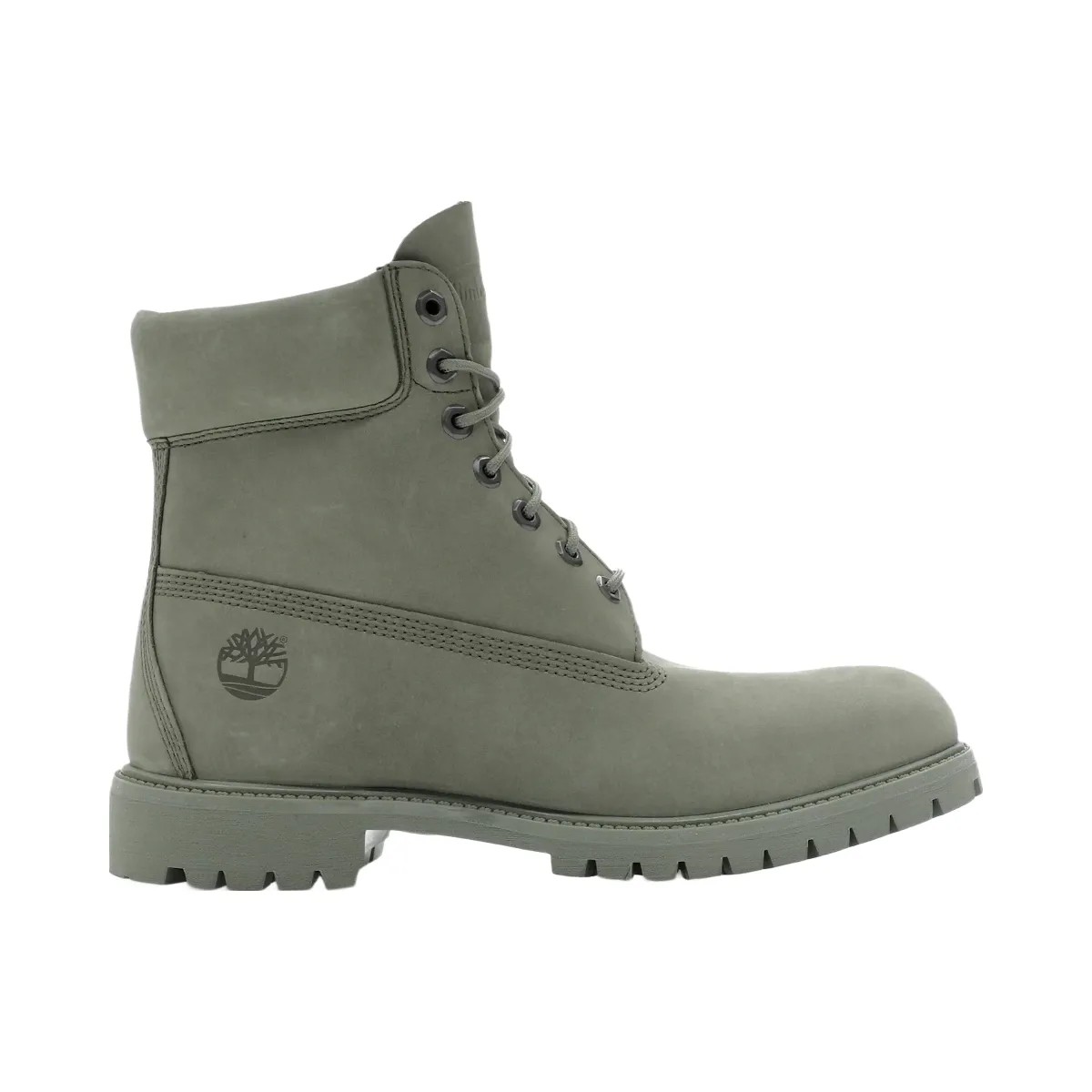 Timberland 6" Premium Waterproof Boot Dark Green - HypeFly India View 1