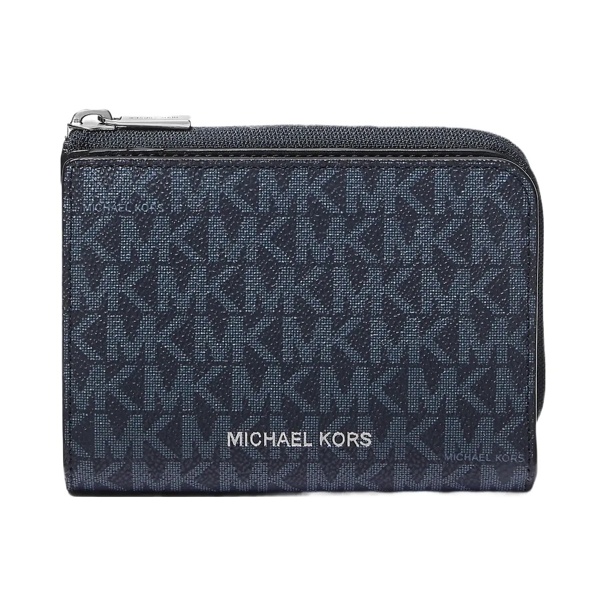 Michael Kors Cooper Signature Logo Folio Wallet Admrl-Plblue - HypeFly India View 1