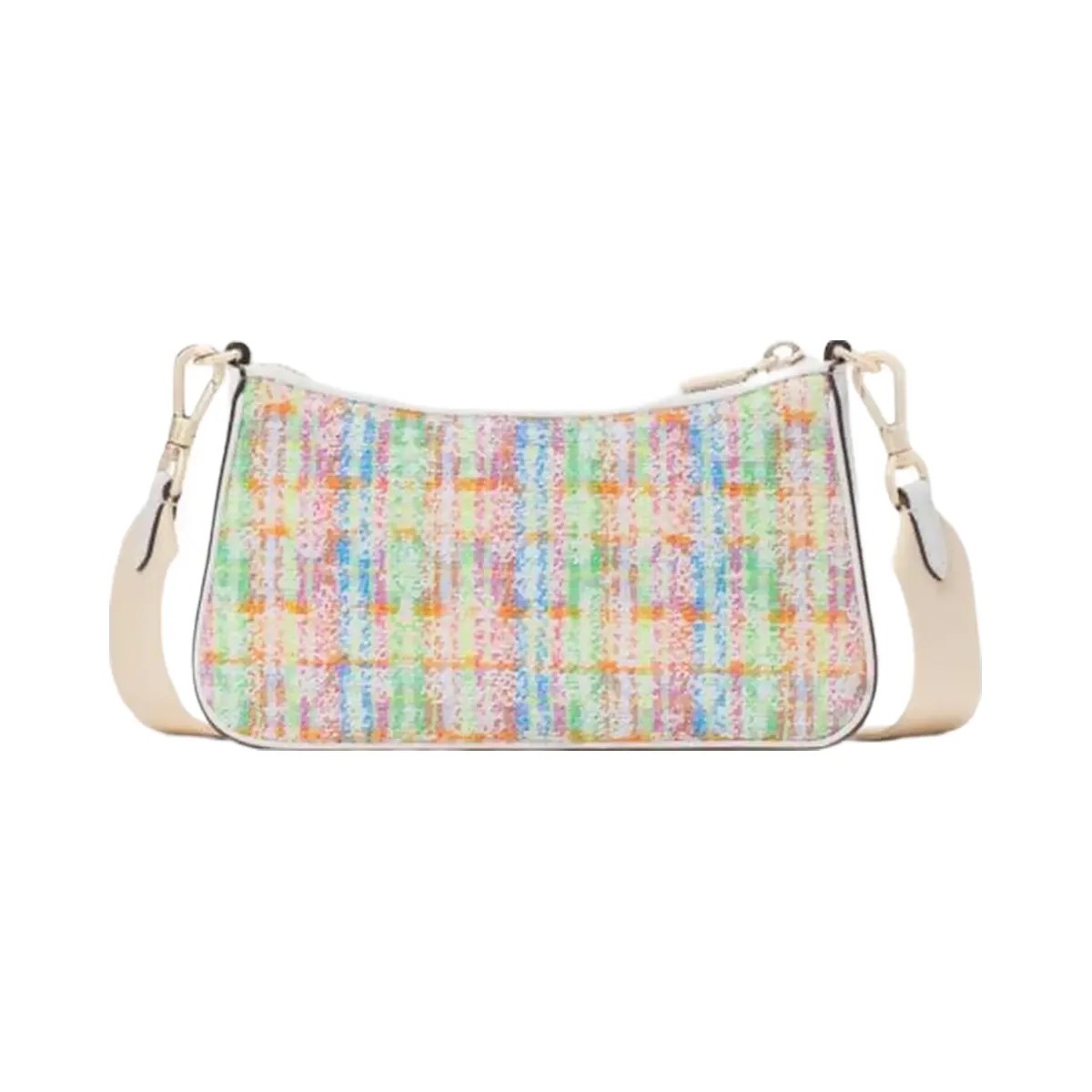 Kate Spade Double Up Tweed Crossbody Multi - HypeFly India View 5