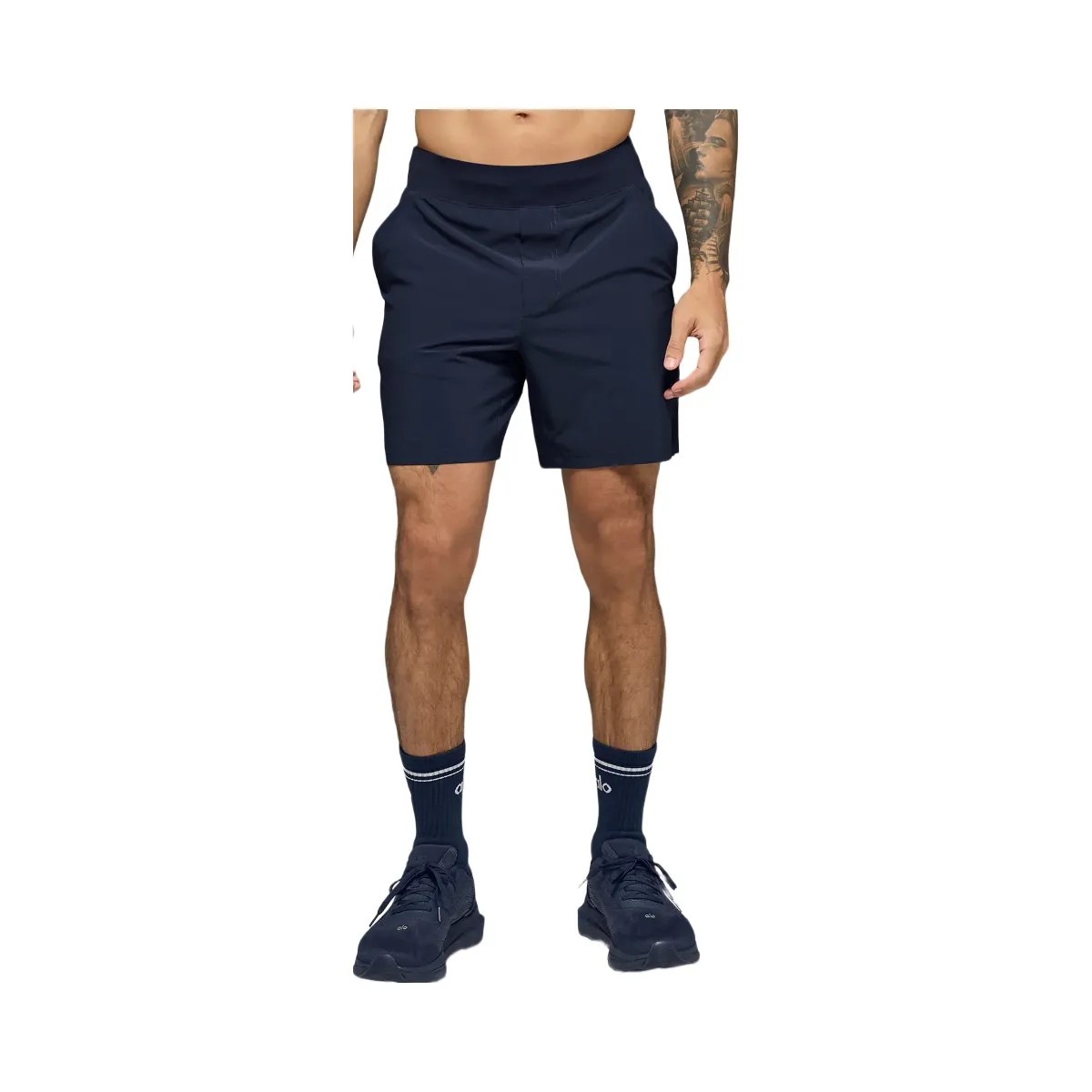 Alo Men's 5" Repetition Short - Navy - HypeFly India View 1