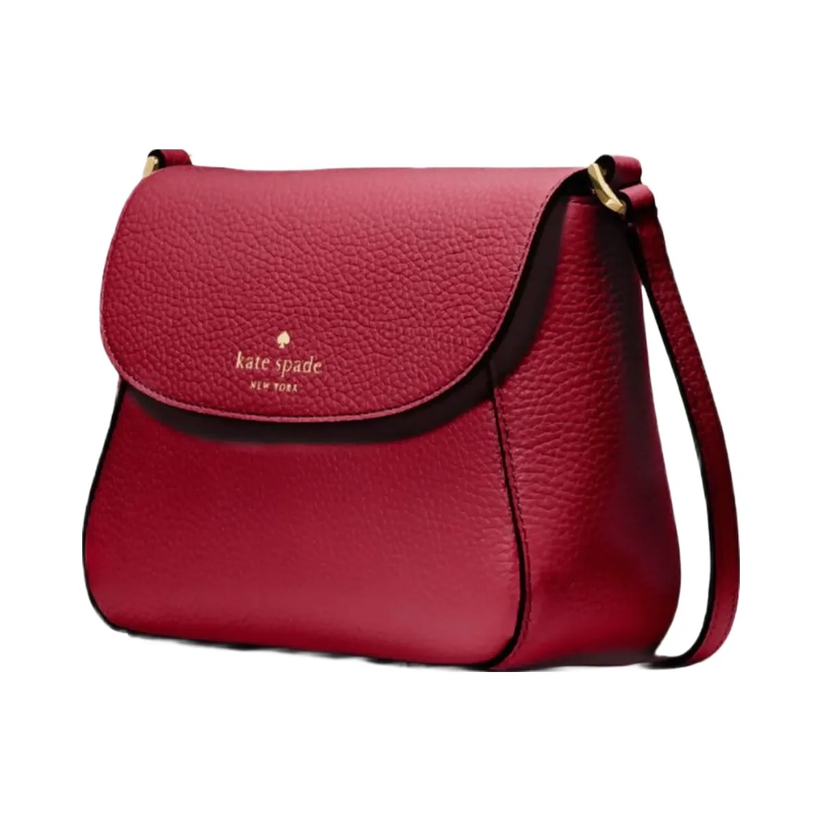 Kate Spade Monica Small Flap Crossbody Red Jam - HypeFly India View 2