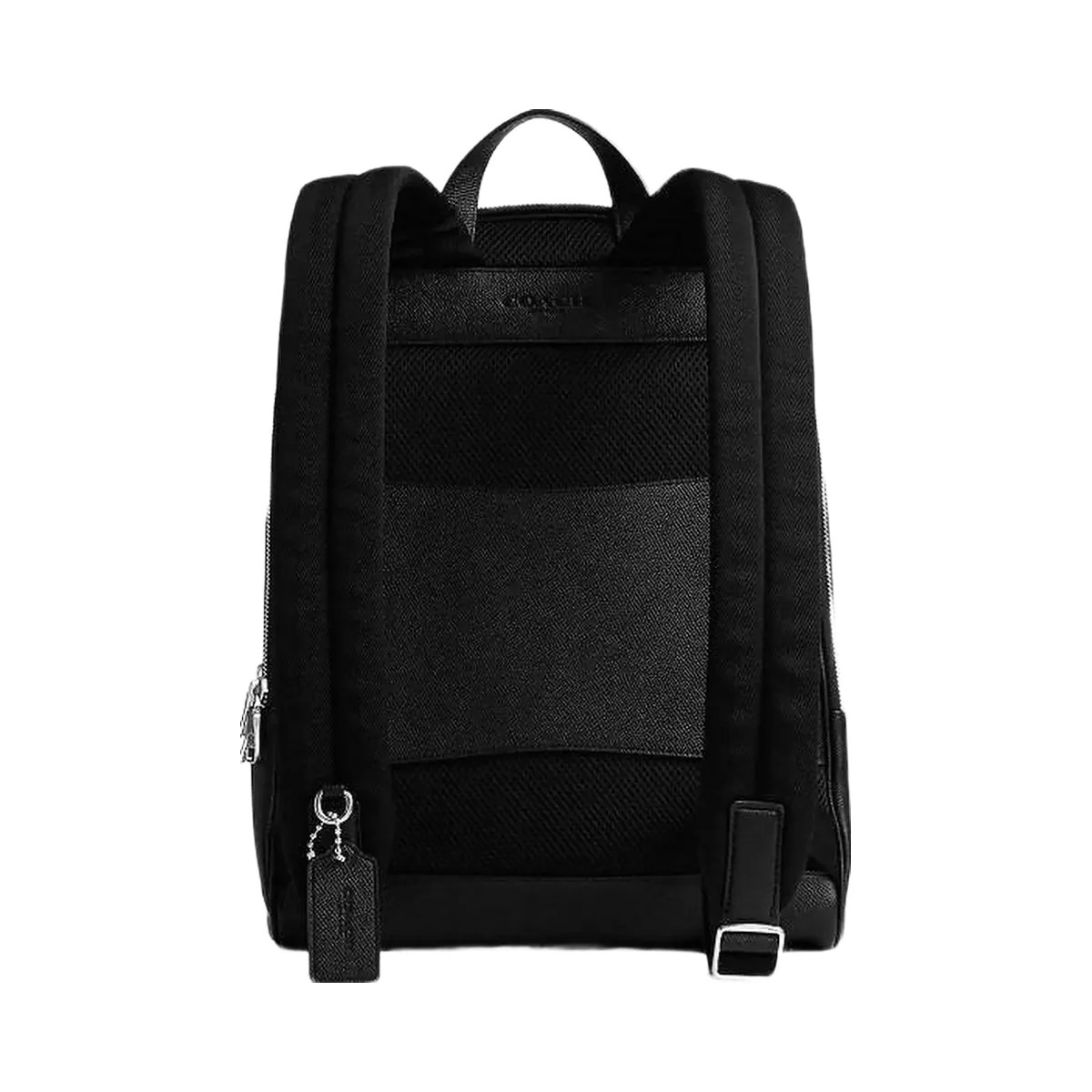 Coach Wade Backpack In Signature Canvas Black Signature - HypeFly India View 4