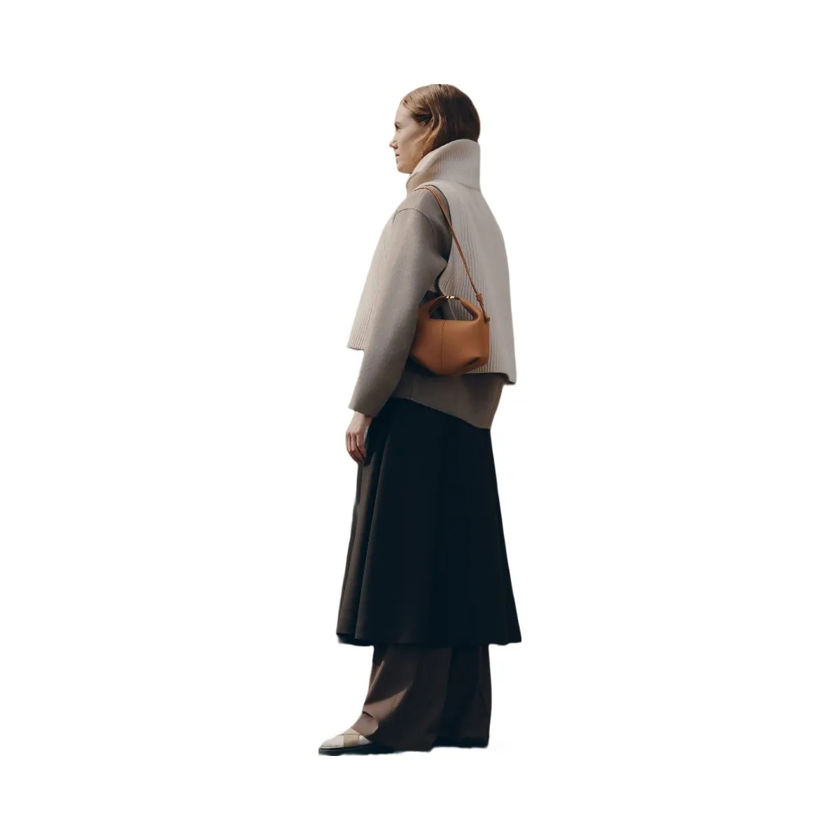 Polene Beri Textured Camel - HypeFly India View 5