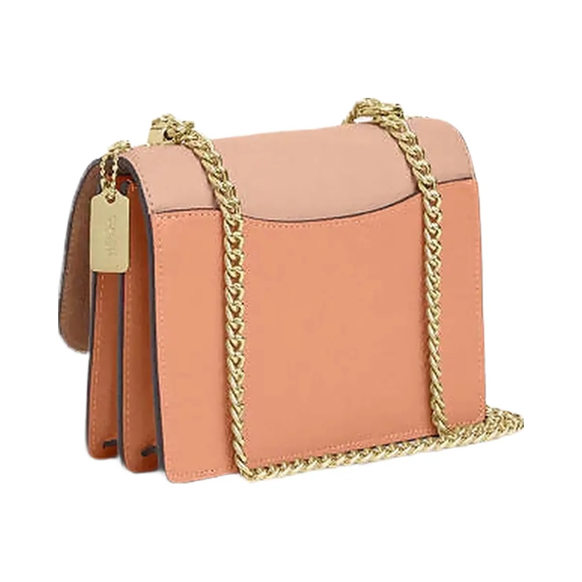 Coach Mini Klare Crossbody Bag In Colorblock Signature Canvas Signature Canvas-Im-Cream-Sand - HypeFly India View 4