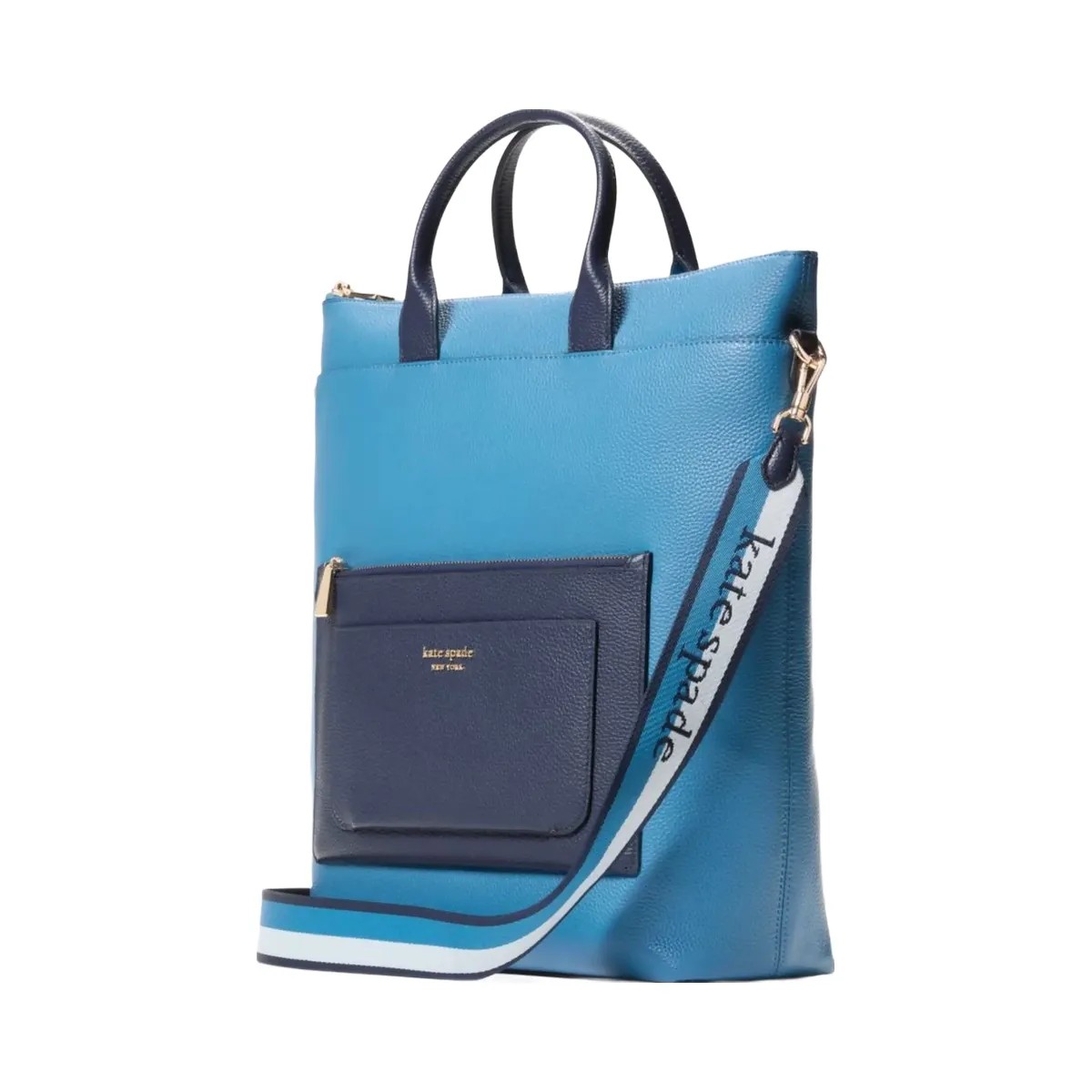 Kate Spade Walker Color blocked Convertible Backpack Back To School Blues - HypeFly India View 2