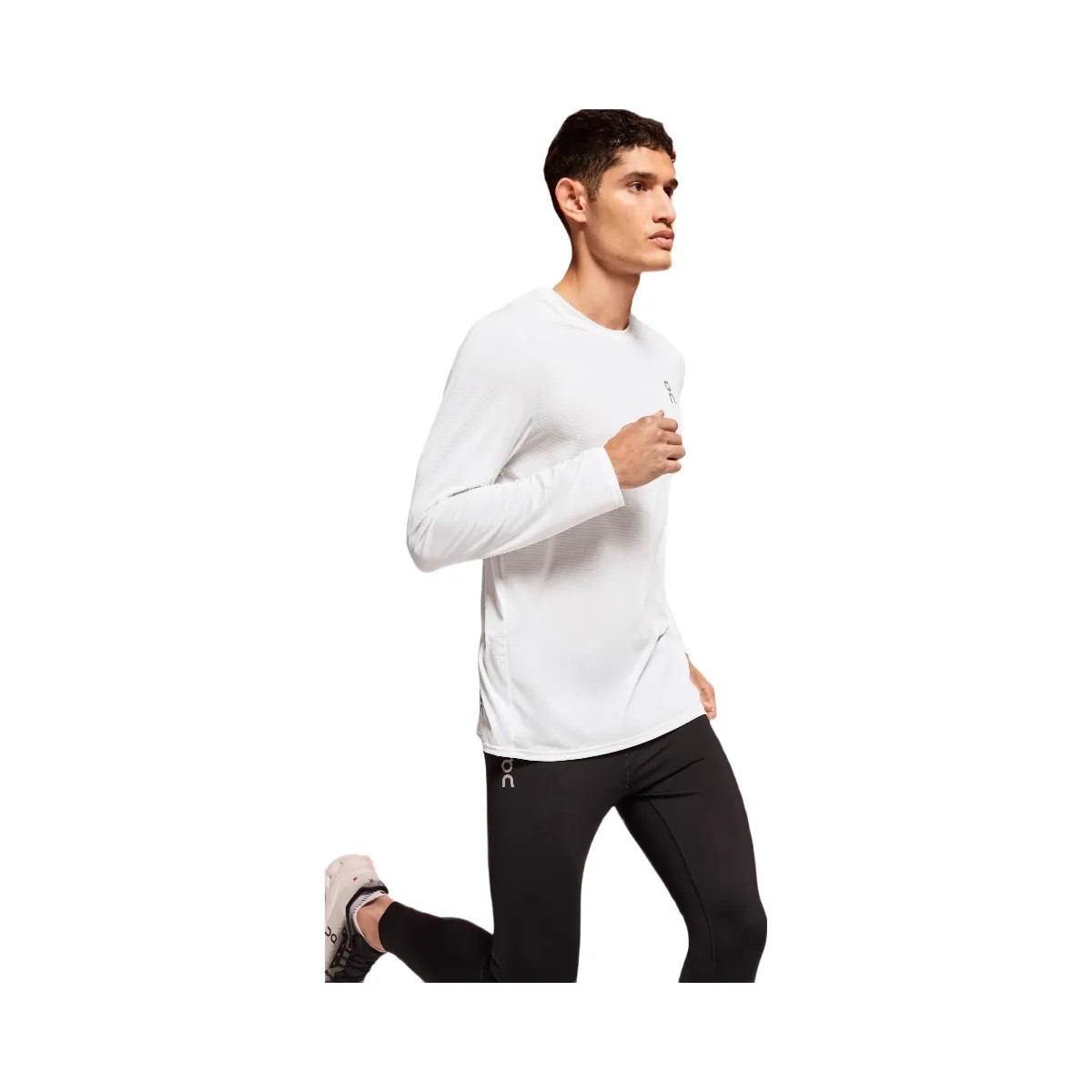 On Core Long-T Undyed-White - HypeFly India View 4
