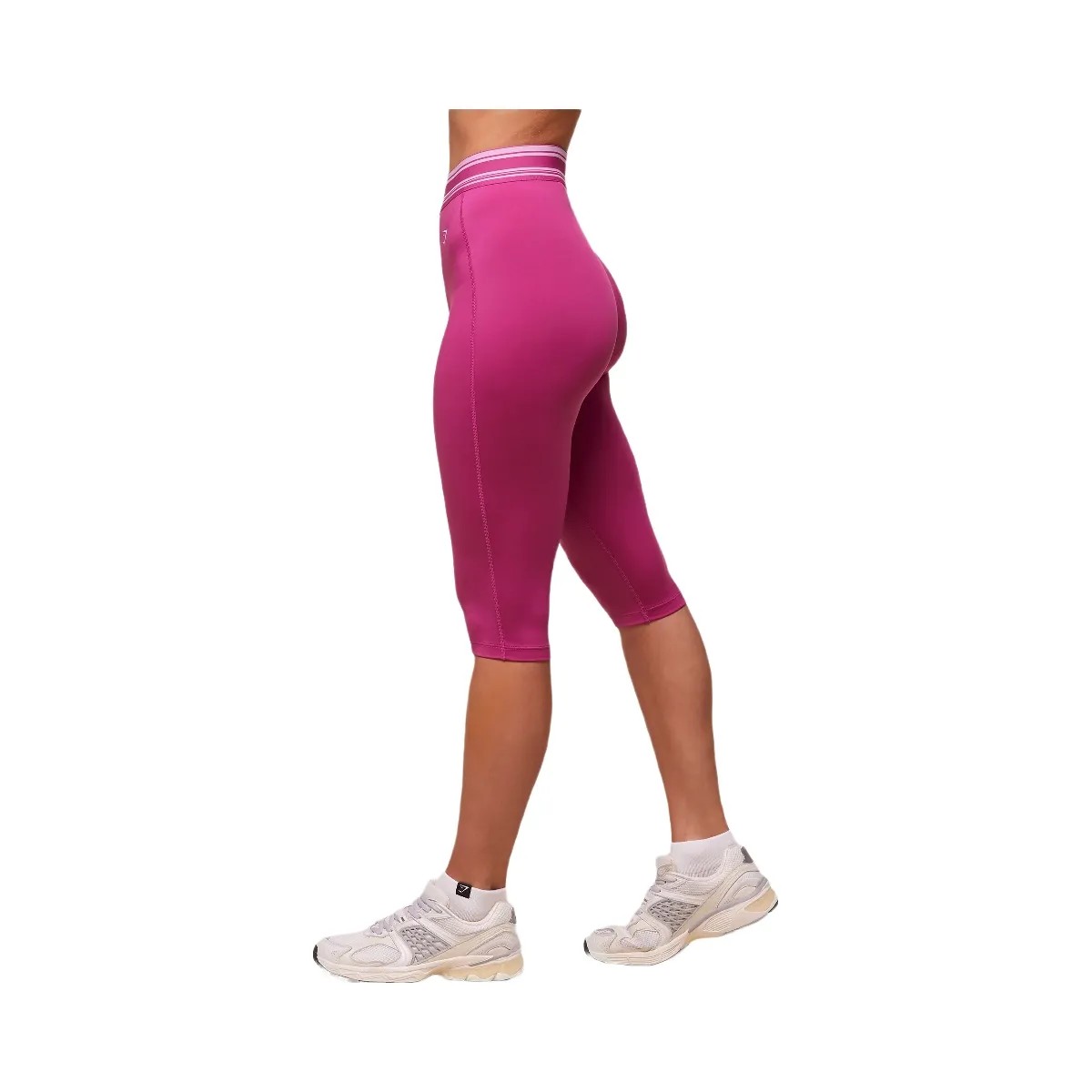 Gymshark Retro Capri Leggings - Winning Pink - HypeFly India View 3