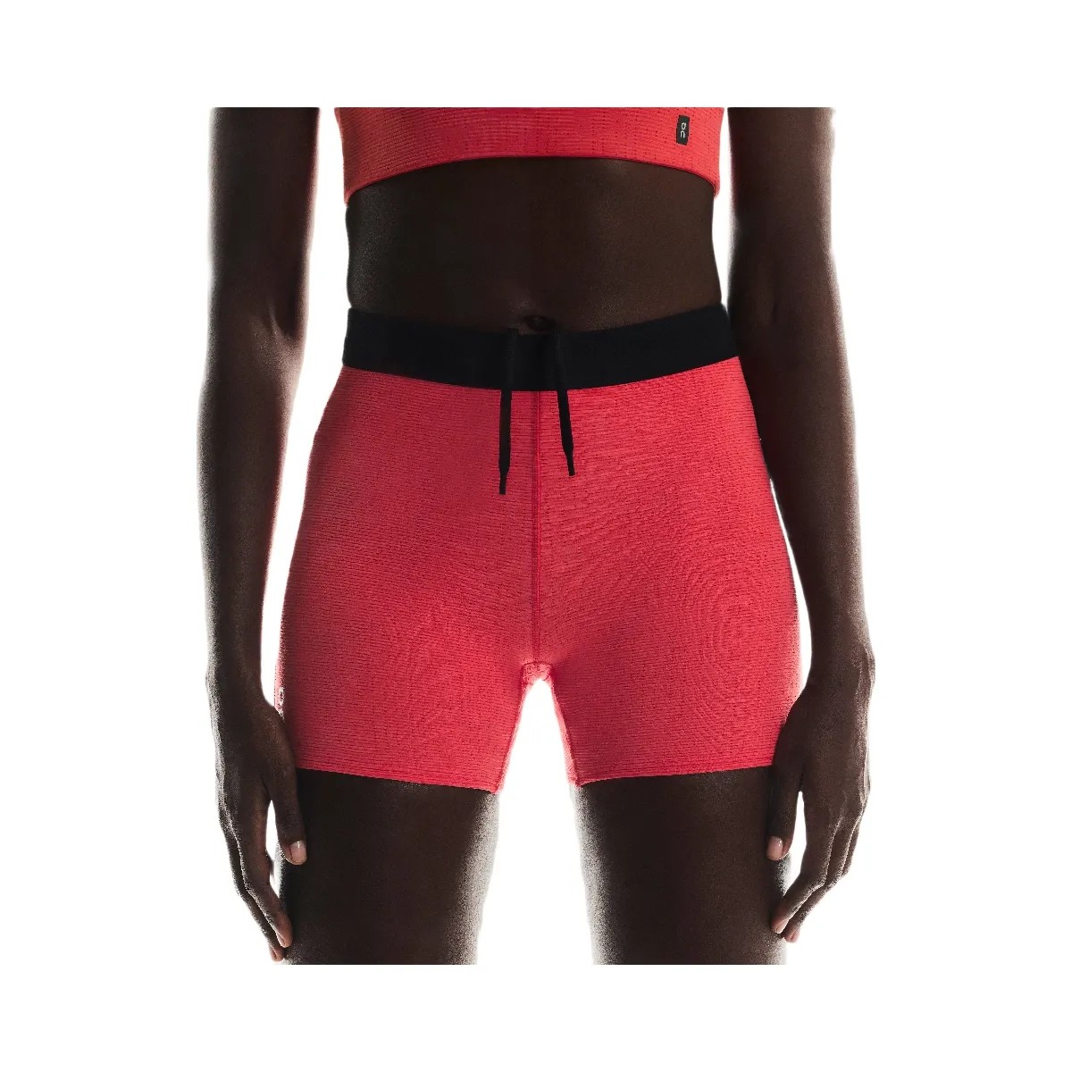 On Pace Tights Short Red - HypeFly India View 4