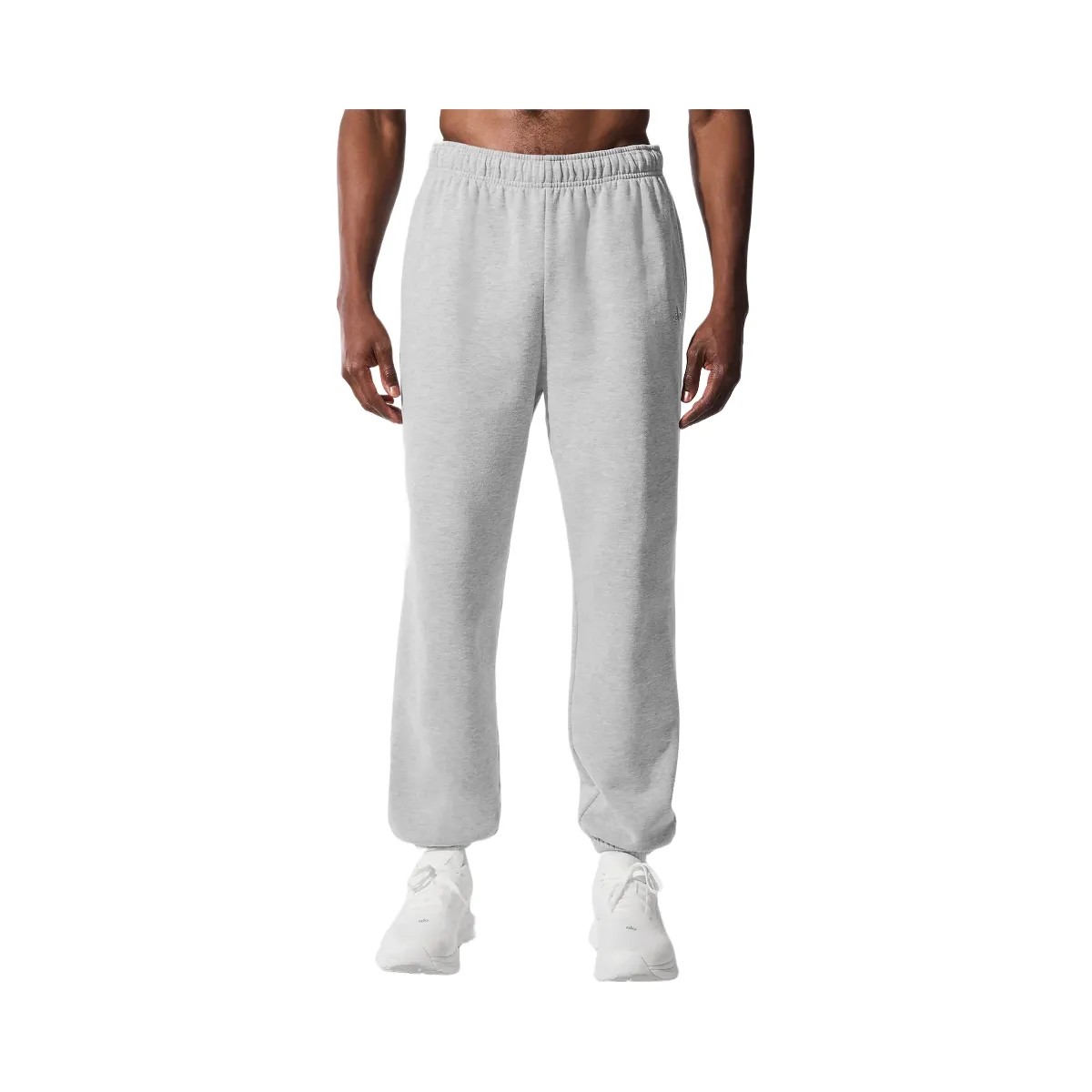 Alo Men's Accolade Sweatpant - Athletic Heather Grey - HypeFly India View 2