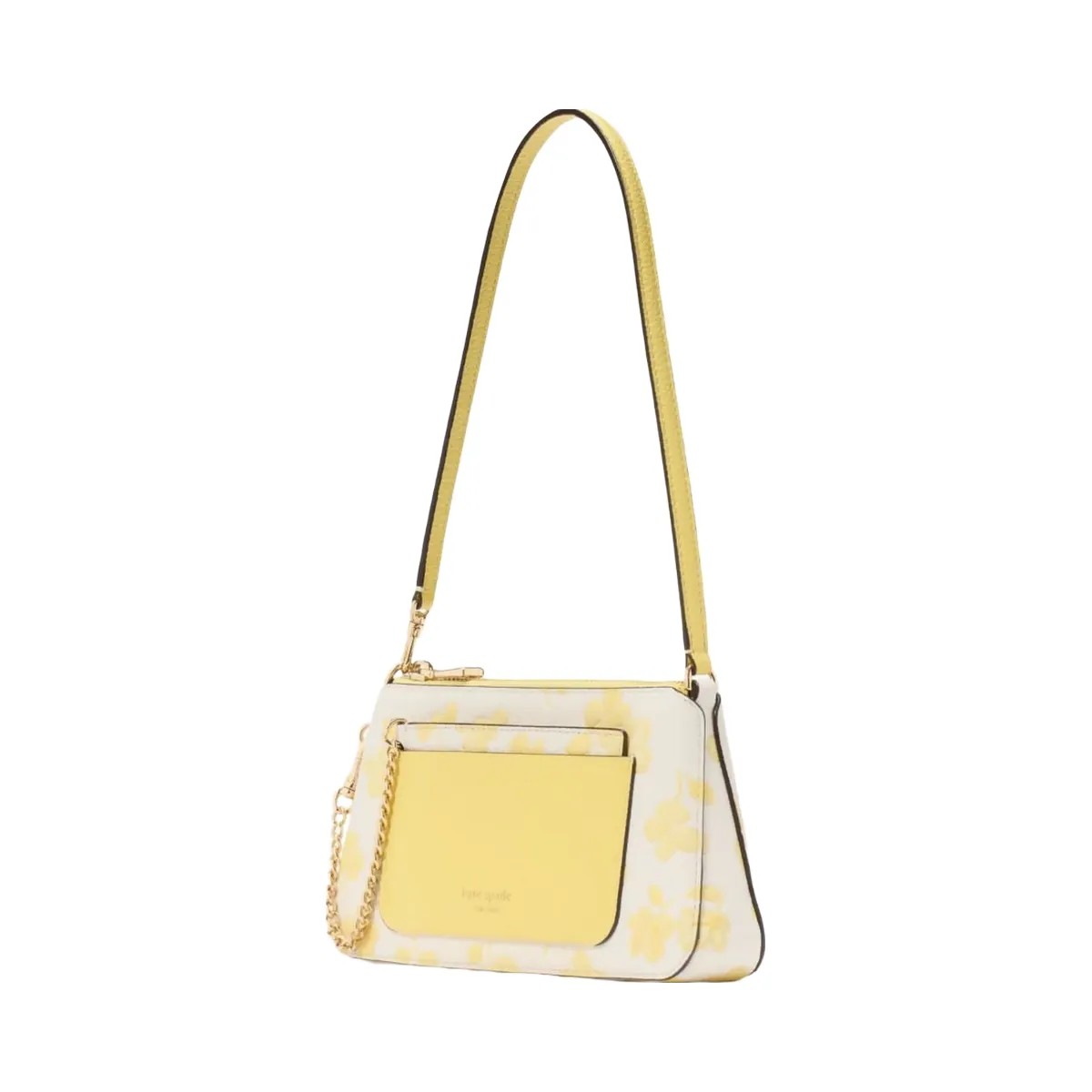 Kate Spade Ava Spring Pansies Pochette Yuzu Jam Multi - HypeFly India View 1