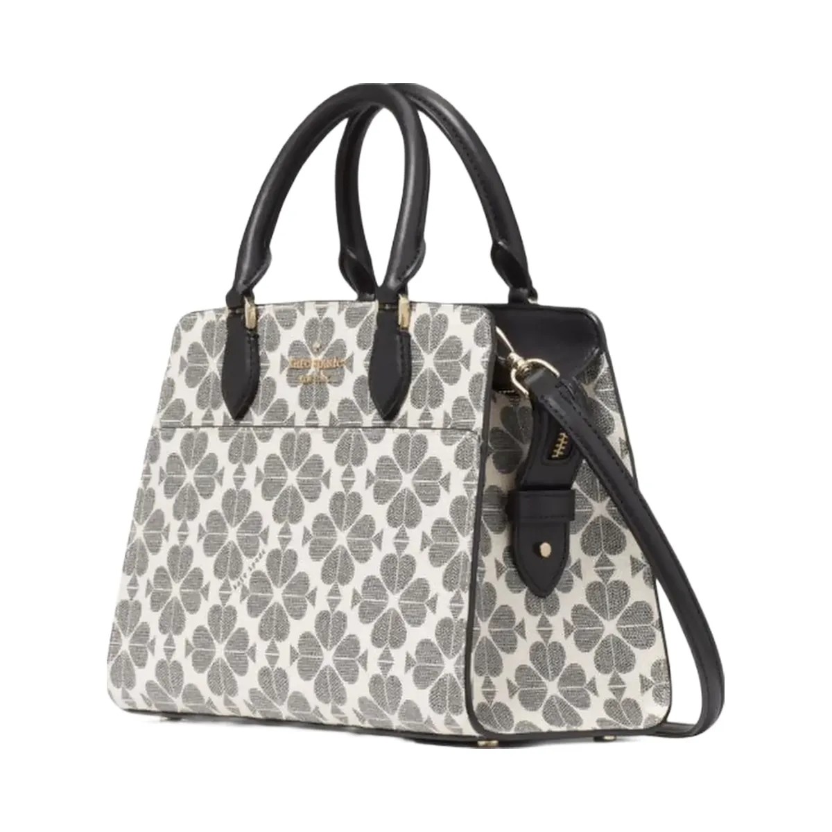 Kate Spade Signature Spade Flower Small Satchel Black Multi - HypeFly India View 3