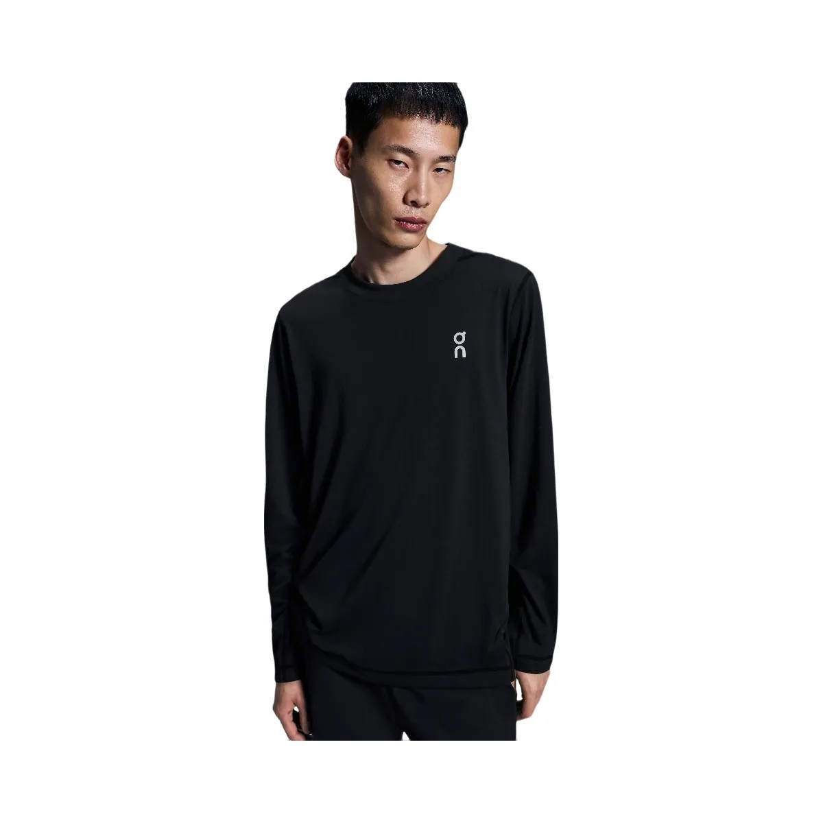 On Train Long-T Graphic Black - HypeFly India View 3