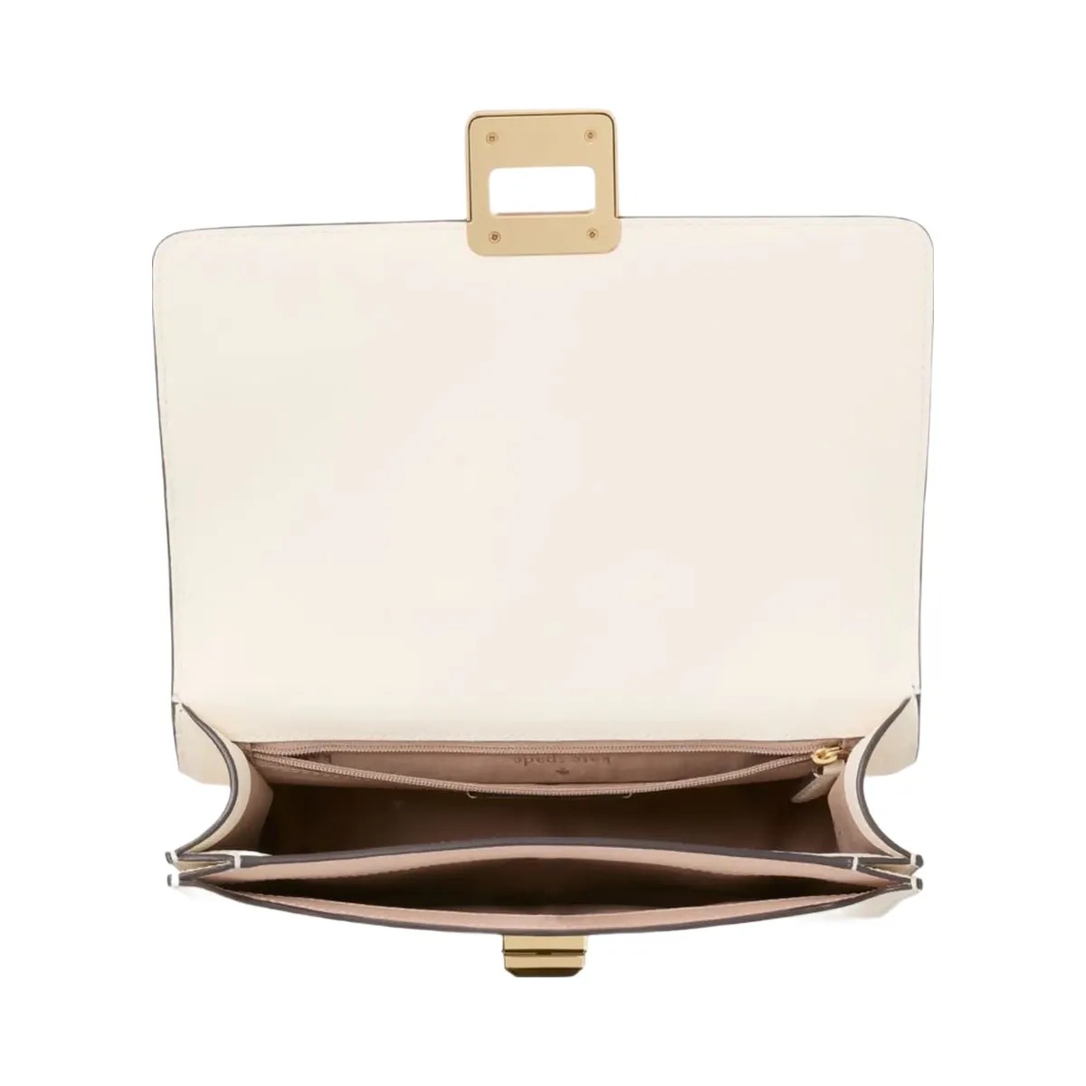 Kate Spade Phoebe Turnlock Shoulder Bag Toasted Hazelnut Multi - HypeFly India View 4