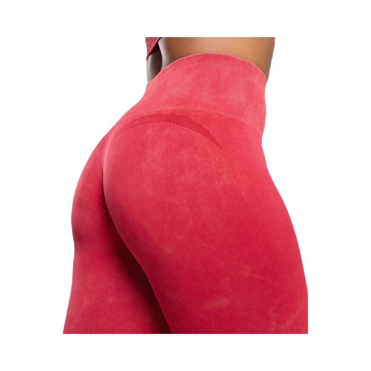 Gymshark Gains Seamless Leggings - Carmine Red - HypeFly India View 5
