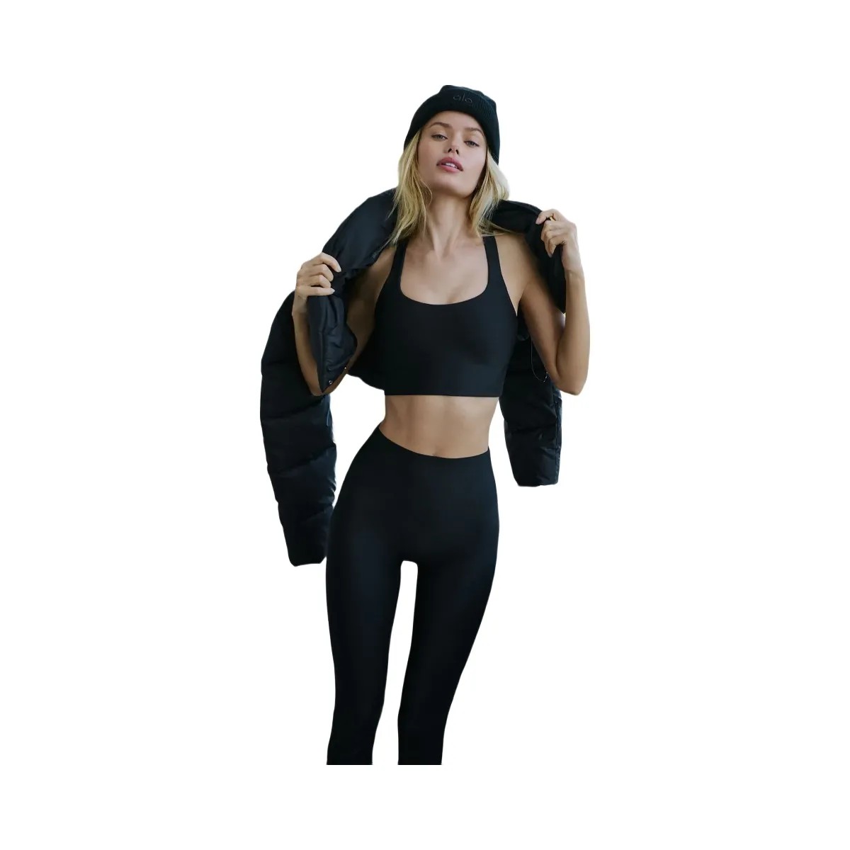 Alo Women's Airlift High-Waist Sleek Legging - Black - HypeFly India View 6
