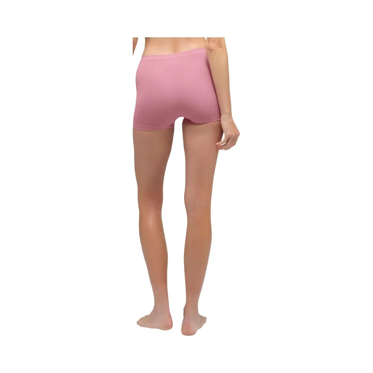 Alo Women's Sheer Glow Boyshort - Pink Wild Rose - HypeFly India View 3