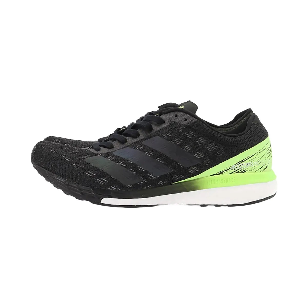 Adidas Adizero Boston 9 Black Signal Green - HypeFly India View 3
